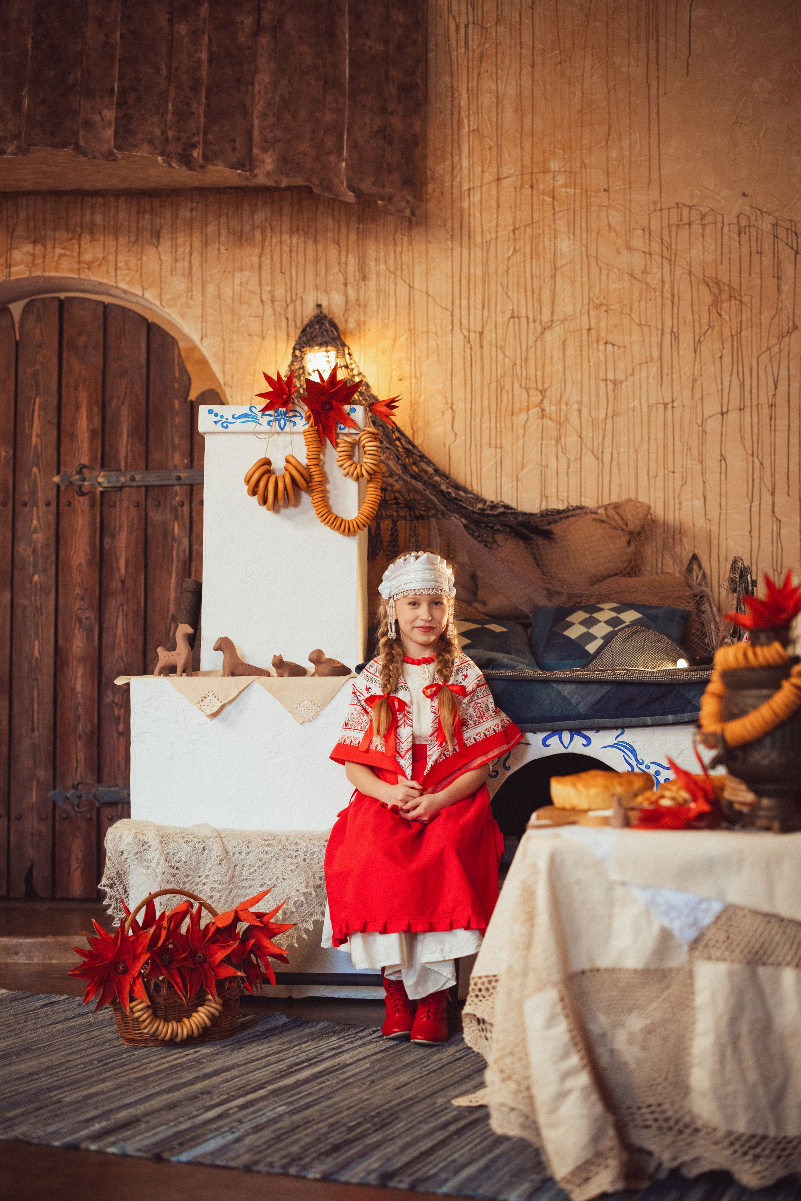 Фотосессия в русском стиле. Фотопроект"Масленица» в фотостудии Эль, город Краснодар. Семейный и детский фотограф в Краснодаре Анна Трашкова