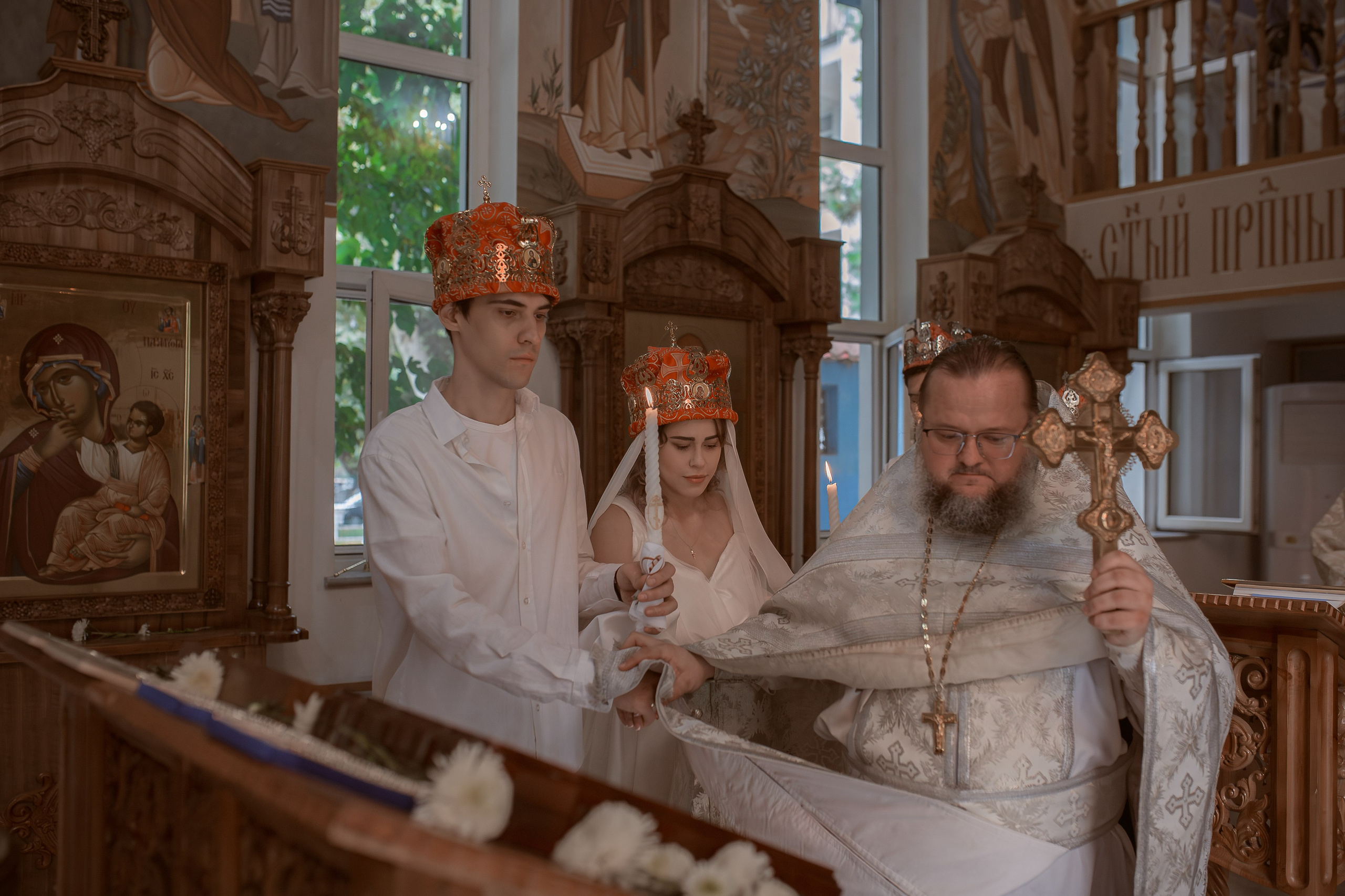 Двойное венчание. Фотограф на Крещение и Венчание в Ташкенте