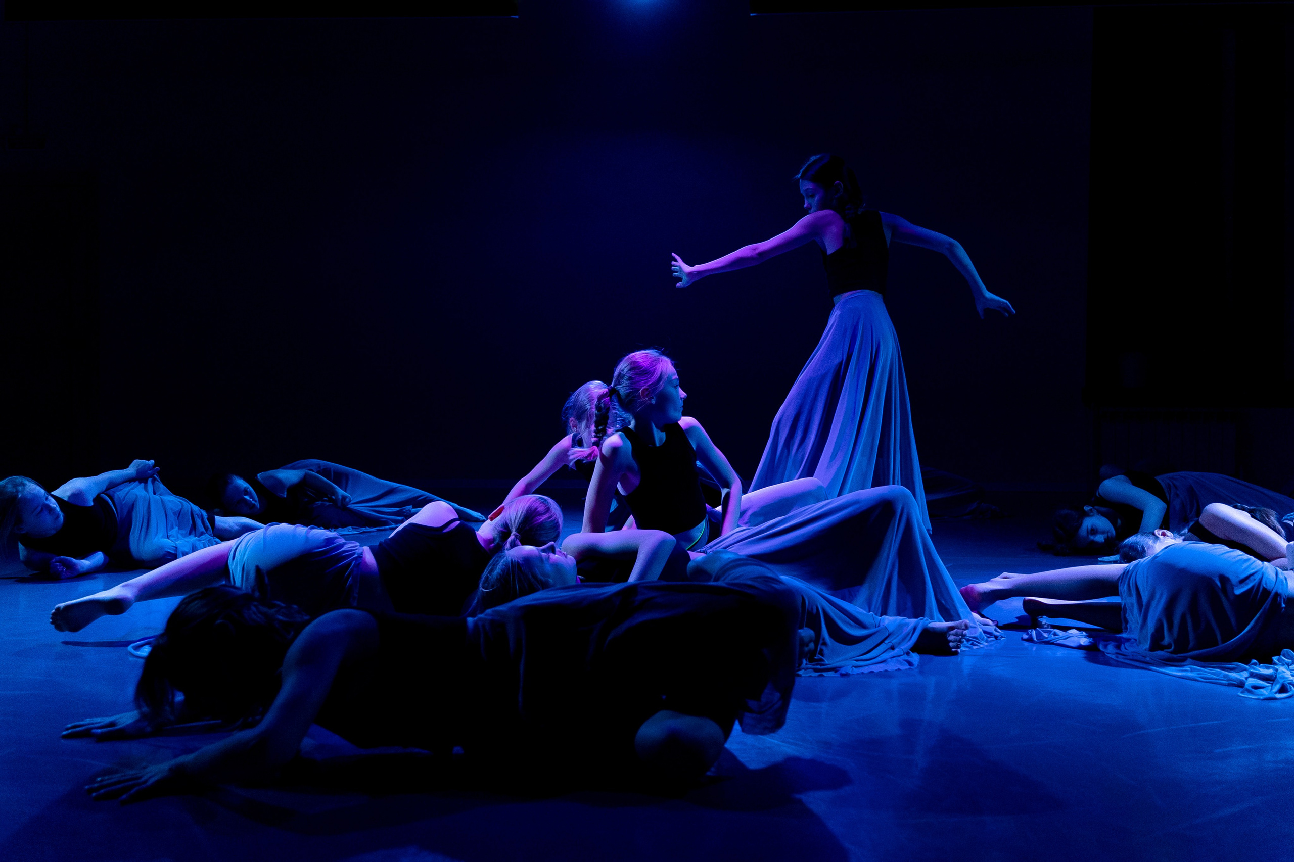 Репетиция в студии современной хореографии PLASTIKA. Главная