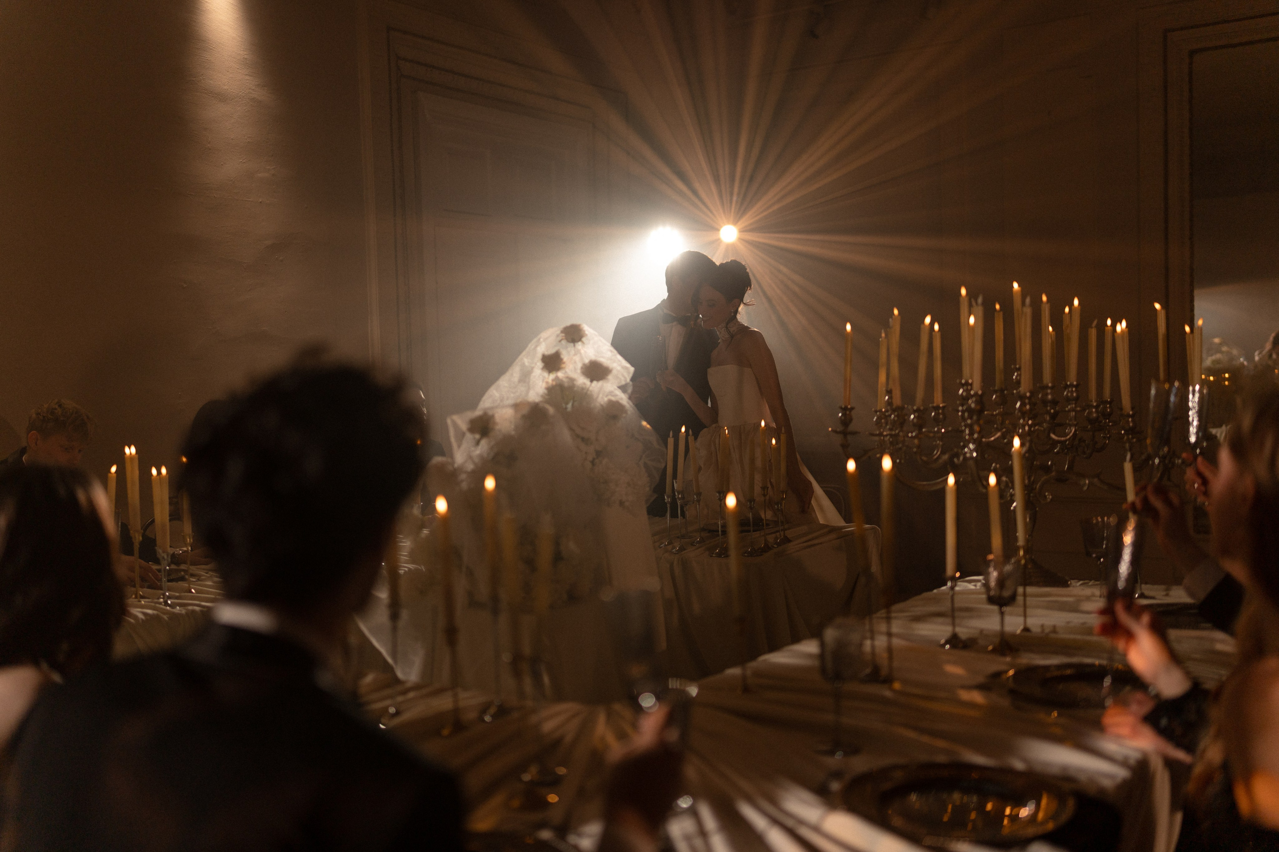 Ужин при свечах. Свадебный и репортажный фотограф Москва