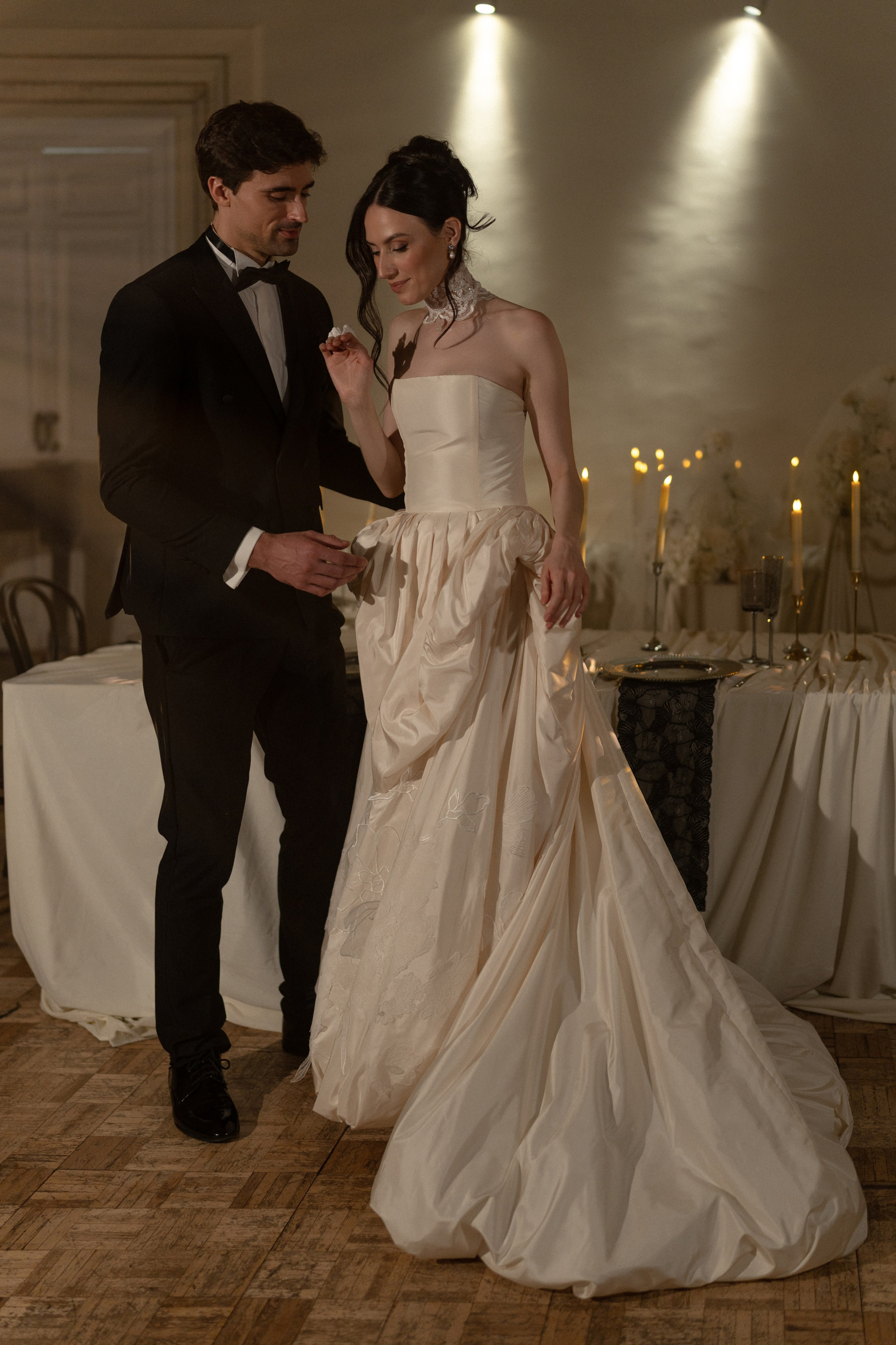 Ужин при свечах. Свадебный и репортажный фотограф Москва