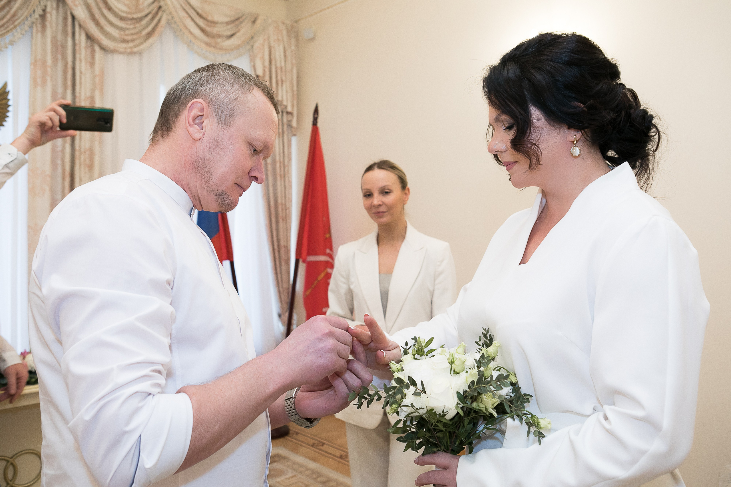 Регистрация брака Рената и Натальи. Семейный и свадебный фотограф в Санкт-Петербурге Таша Семёнова