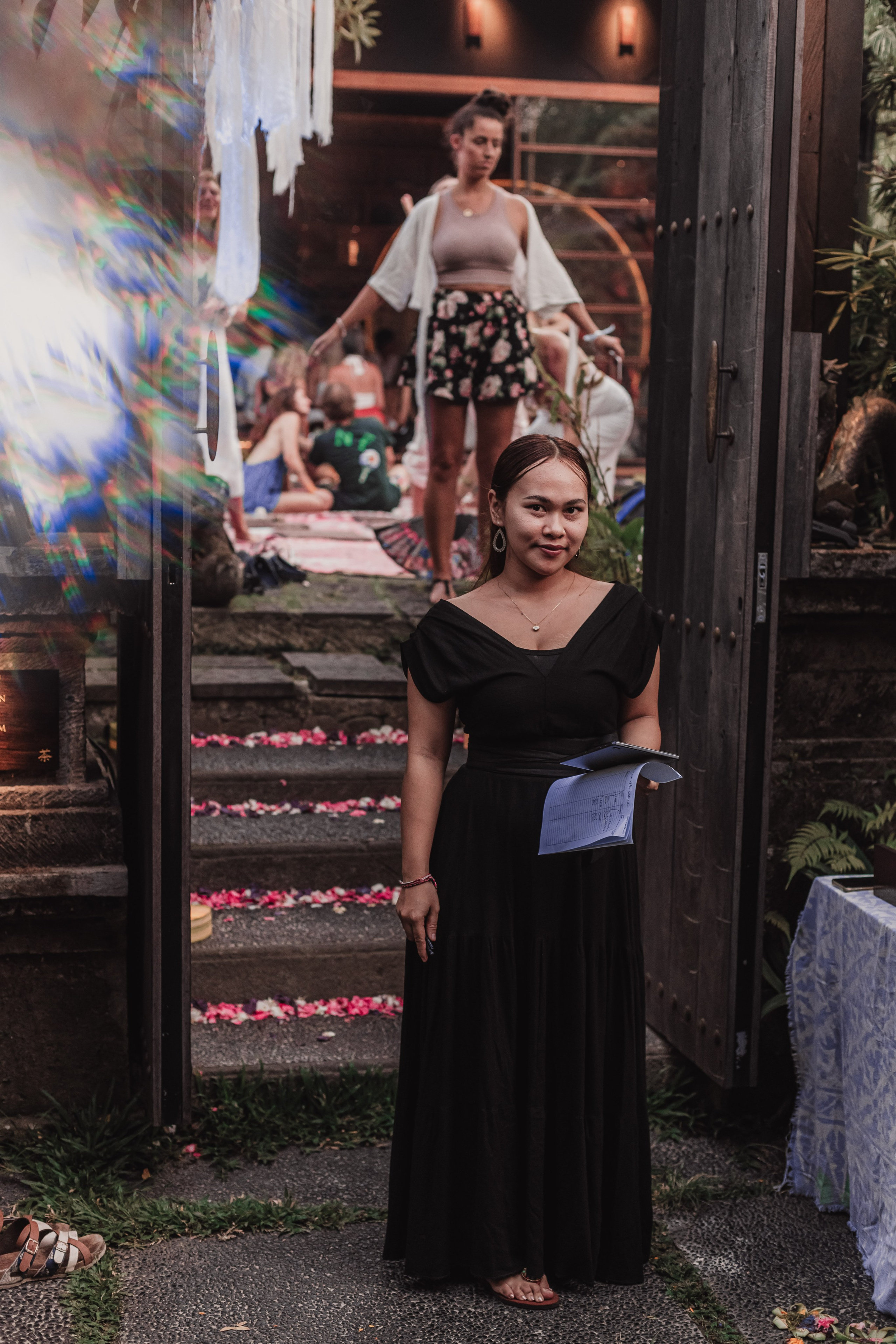 Navaratri w Bhakti Bliss at Dragon tea temple. Мариам Багдасарян