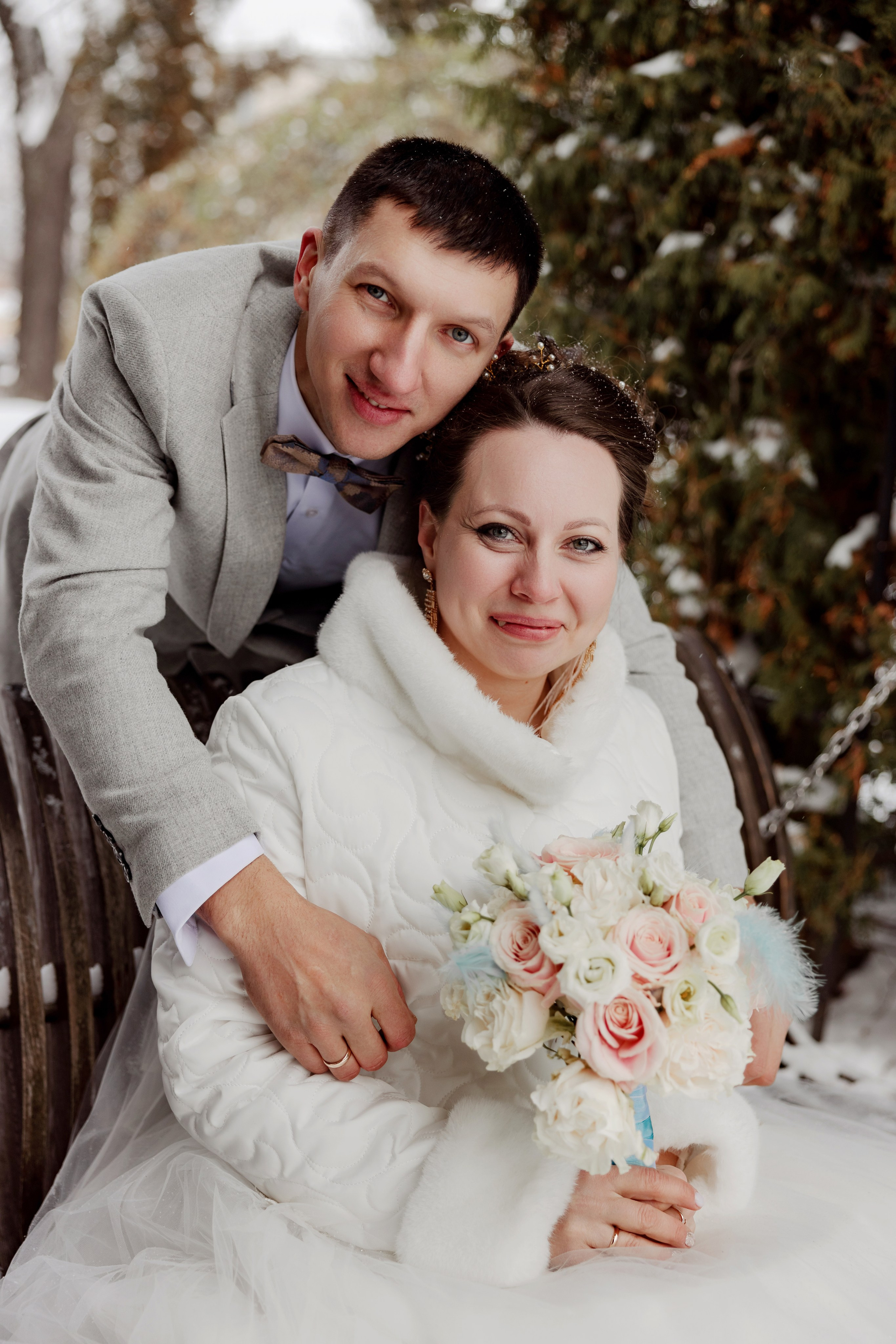 Зимняя свадьба Петергоф. Фотограф в Санкт-Петербурге Знаменская Ирина