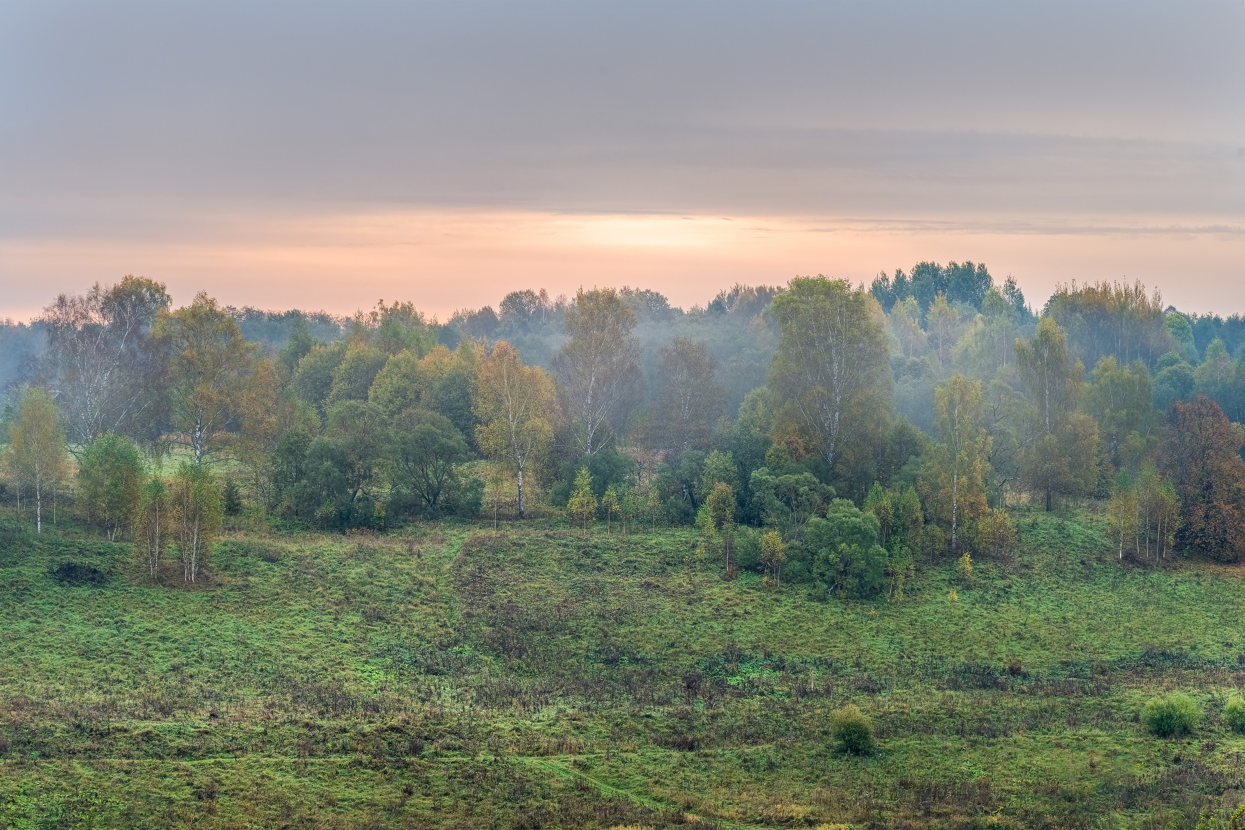 Quiet morning. Site of landscape photographer Pavel Krainikov