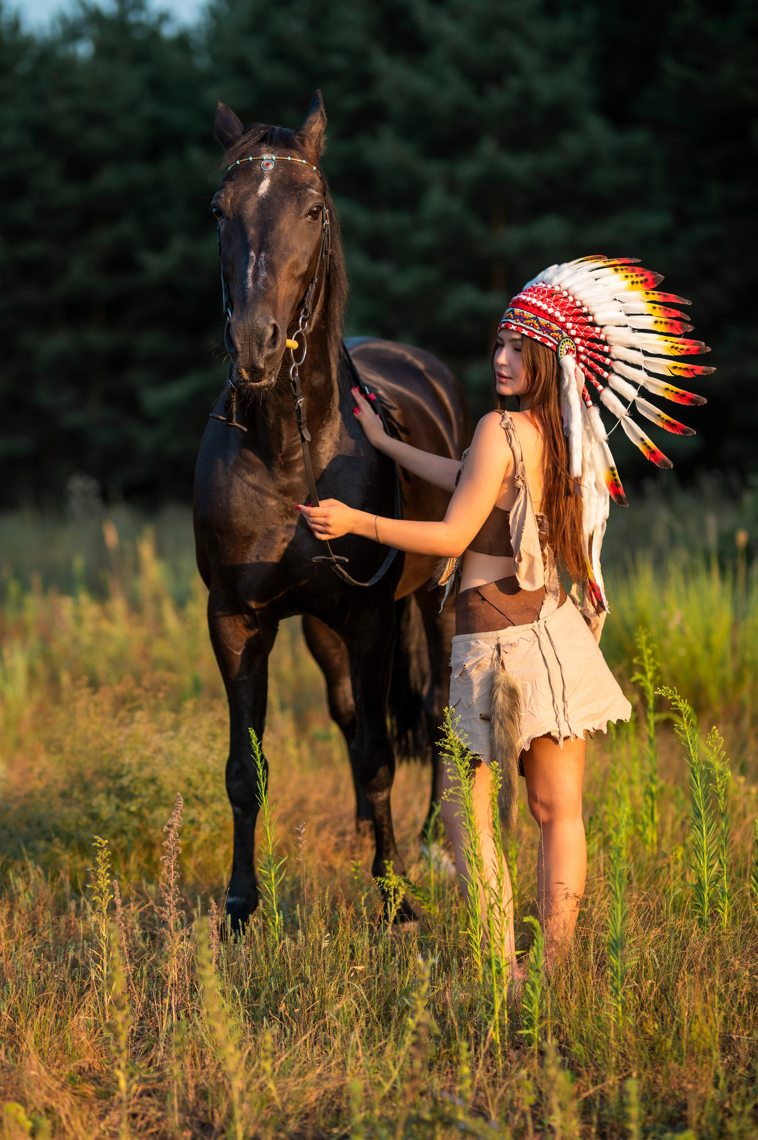 Пакахонтас. Bazarkom-photo.ru Фотограф Виктор Оськин в Старом Осколе
