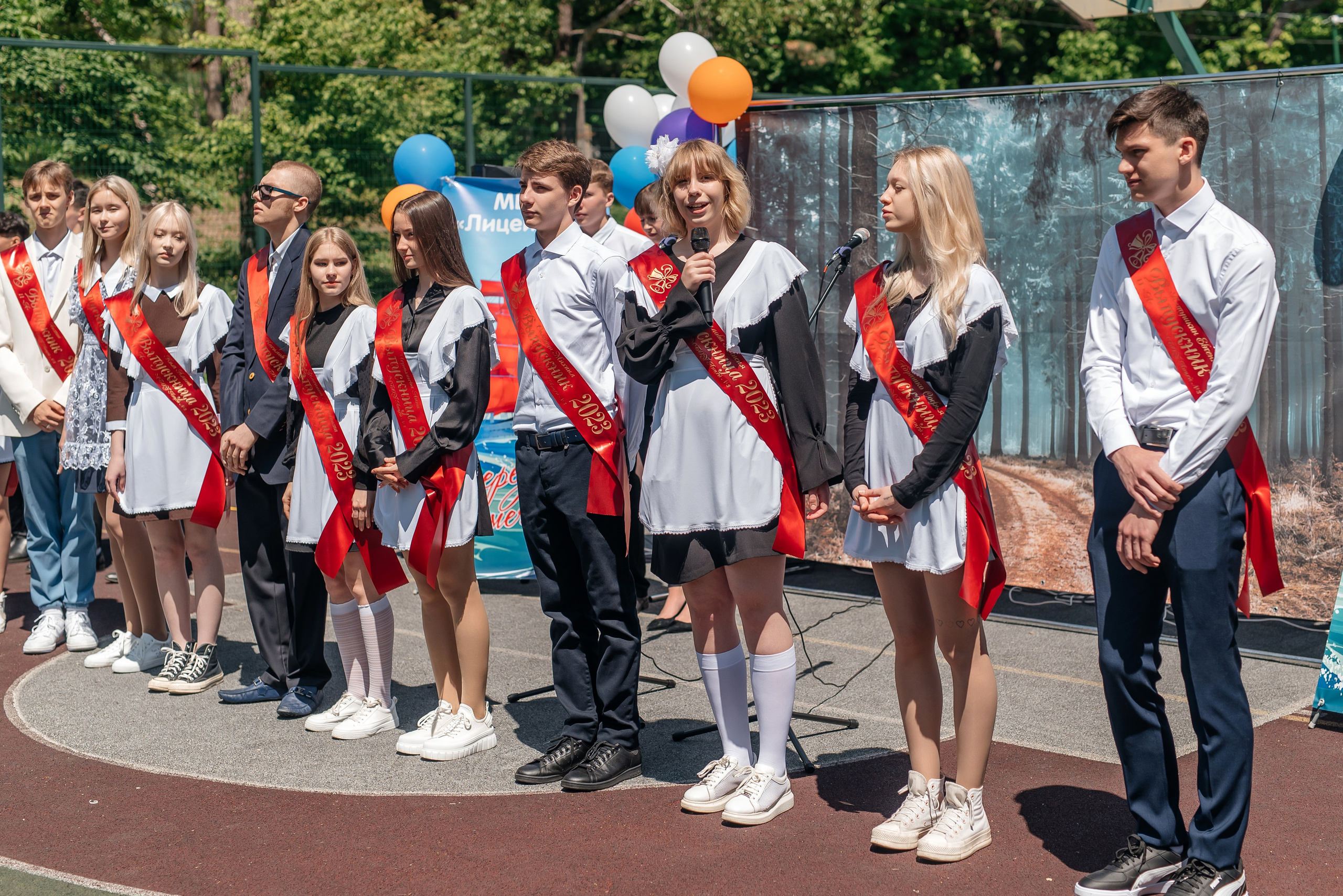 Последний звонок Лицей № 3. Свадебный фотограф Елена Рякина