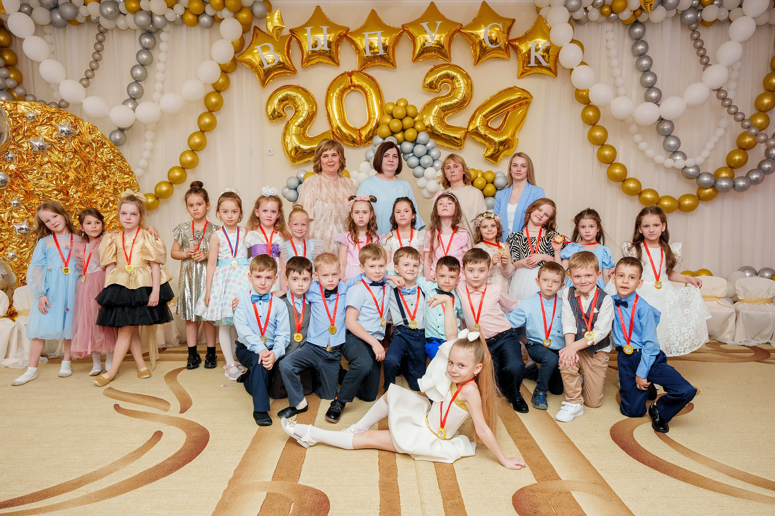 Выпускные в саду. Фотограф Юлия Попова