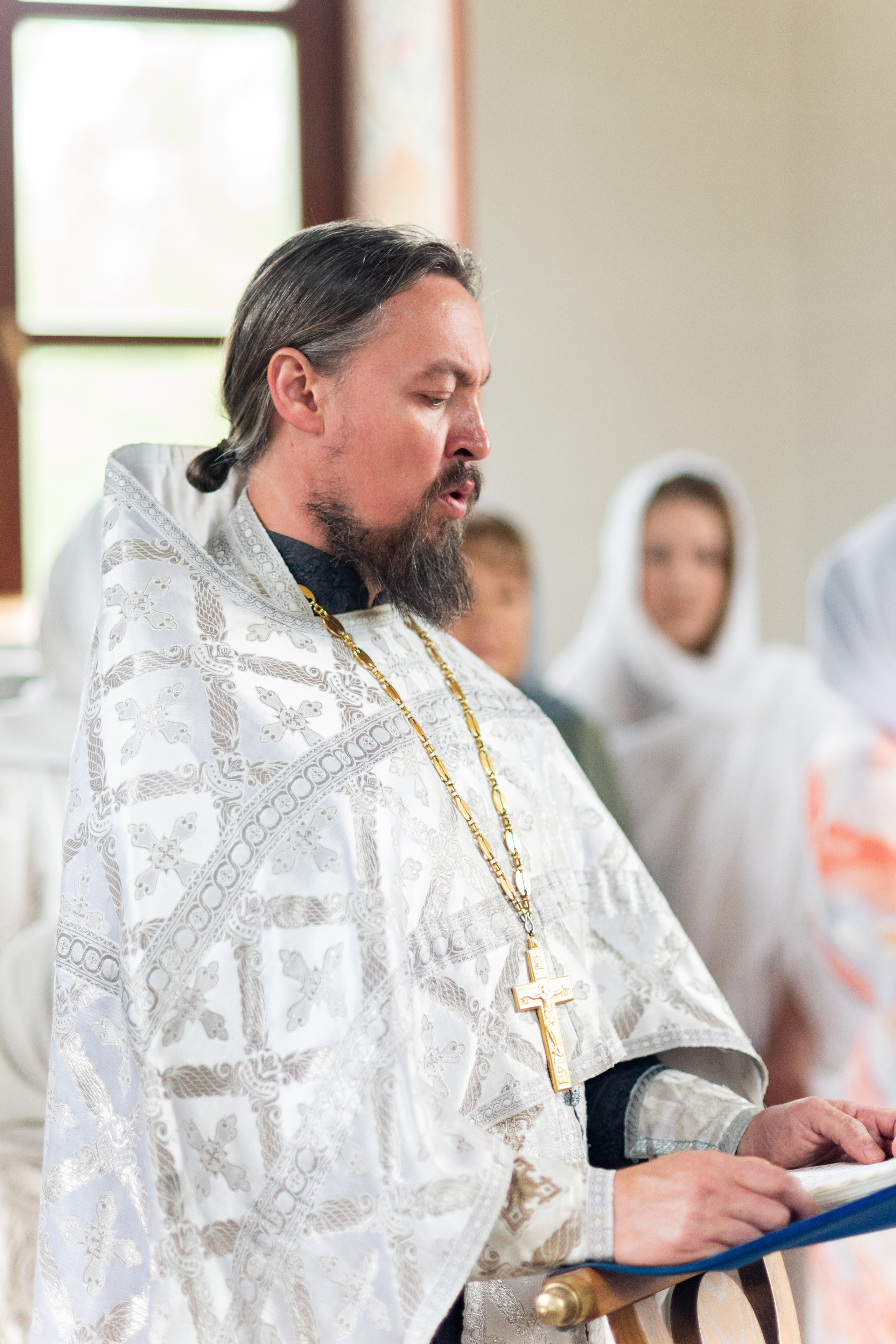 Крещение Ники. Фотограф Юлия Попова