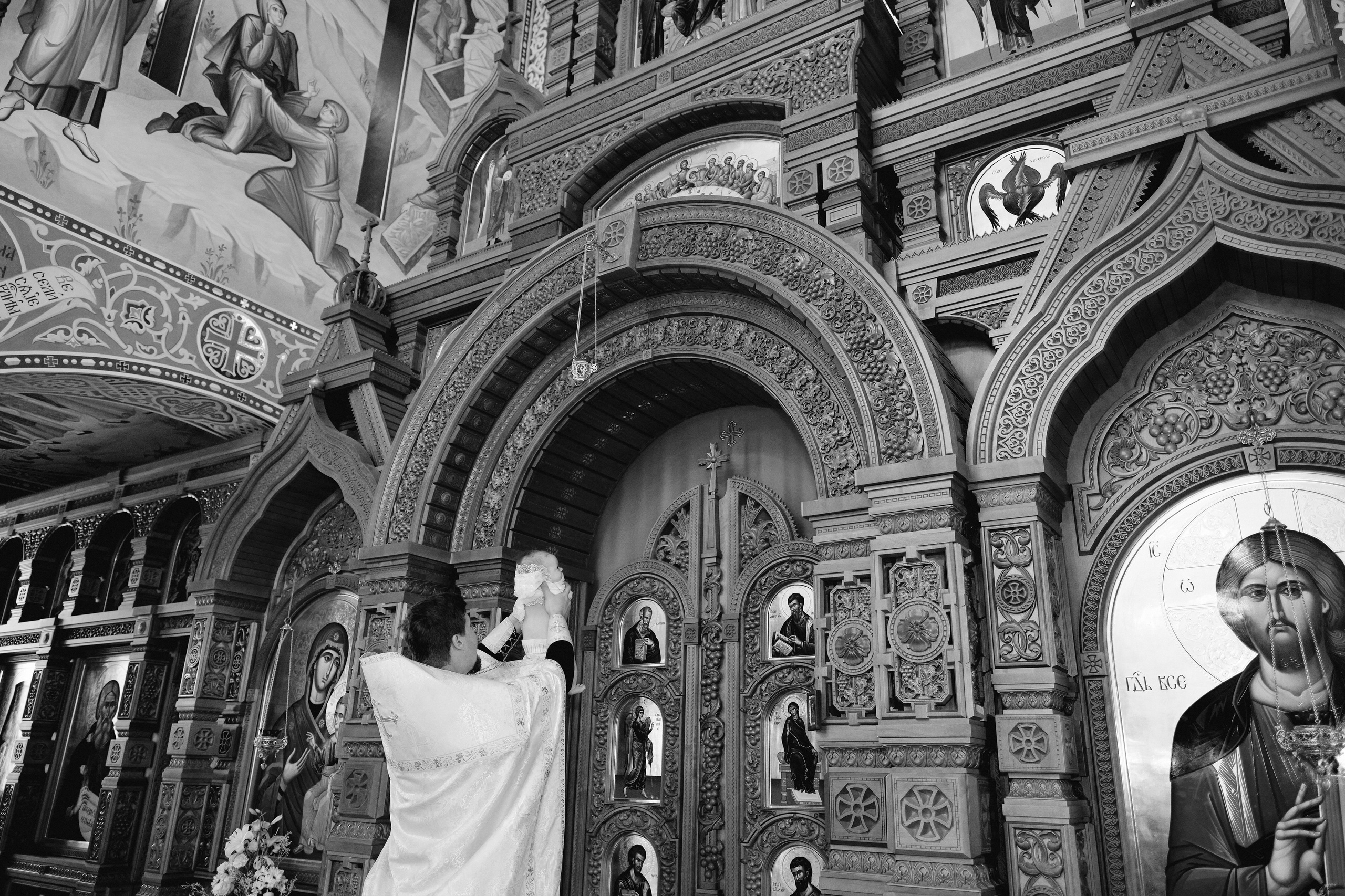 Крещение маленькой малышки. Фотограф в Анапе и Краснодаре Тина