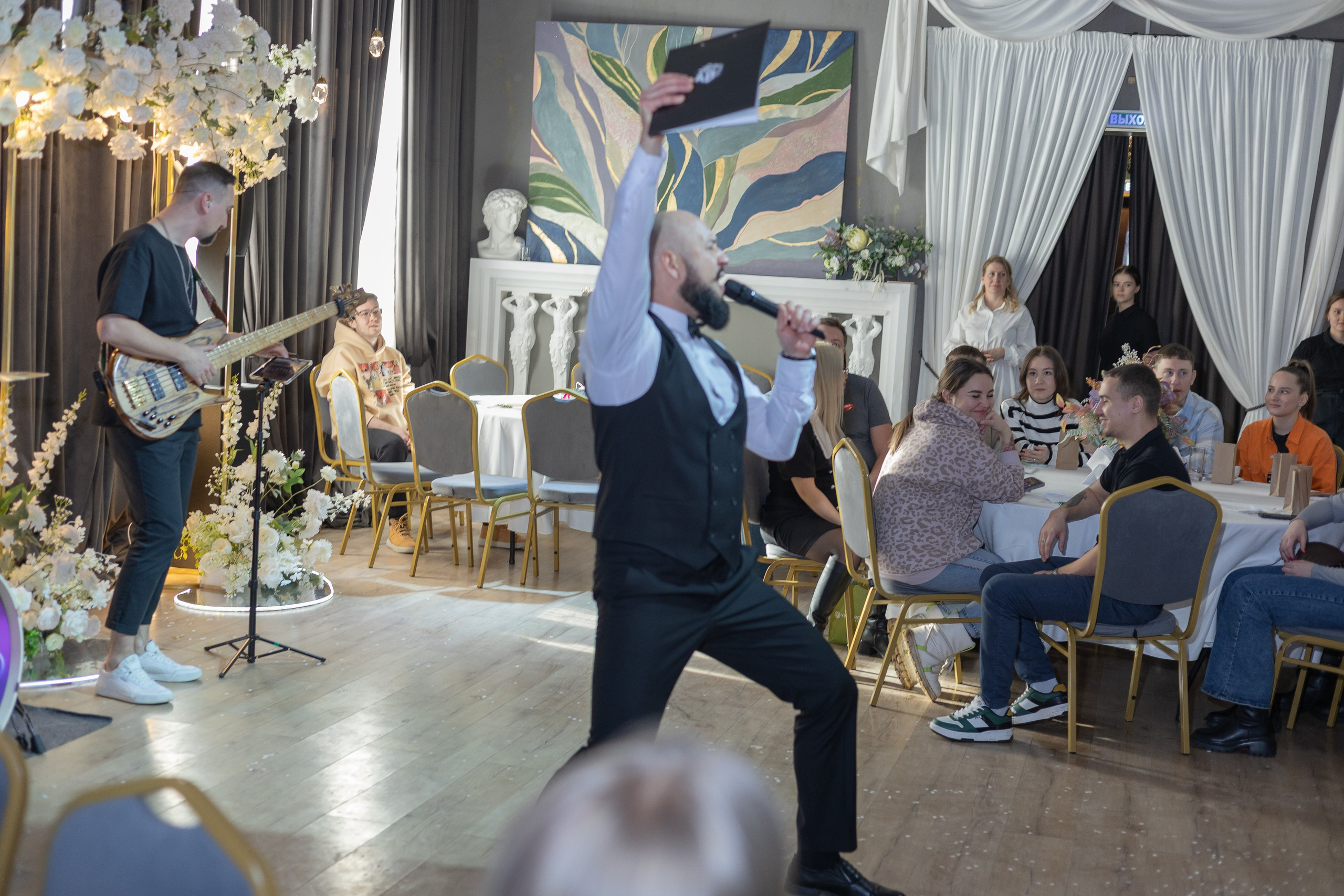 Свадебное чаепитие для молодоженов