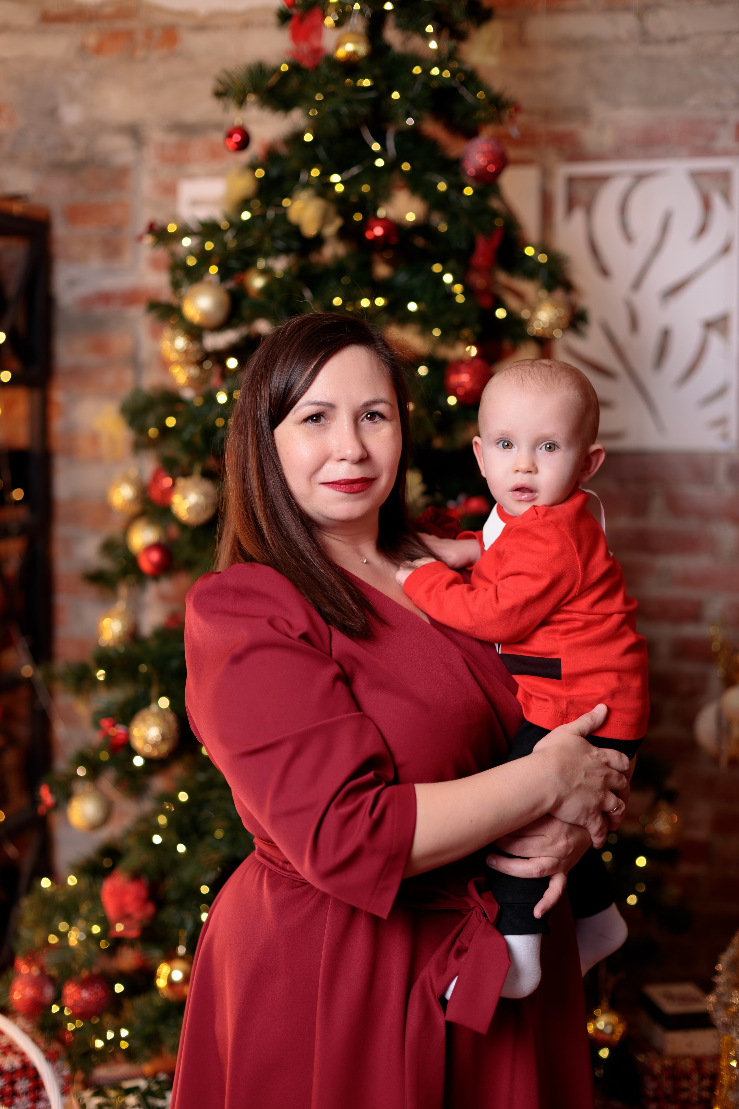 Новогодняя съёмка семьи Ларисы. Семейный Фотограф в Красноярске Крохалев Сергей