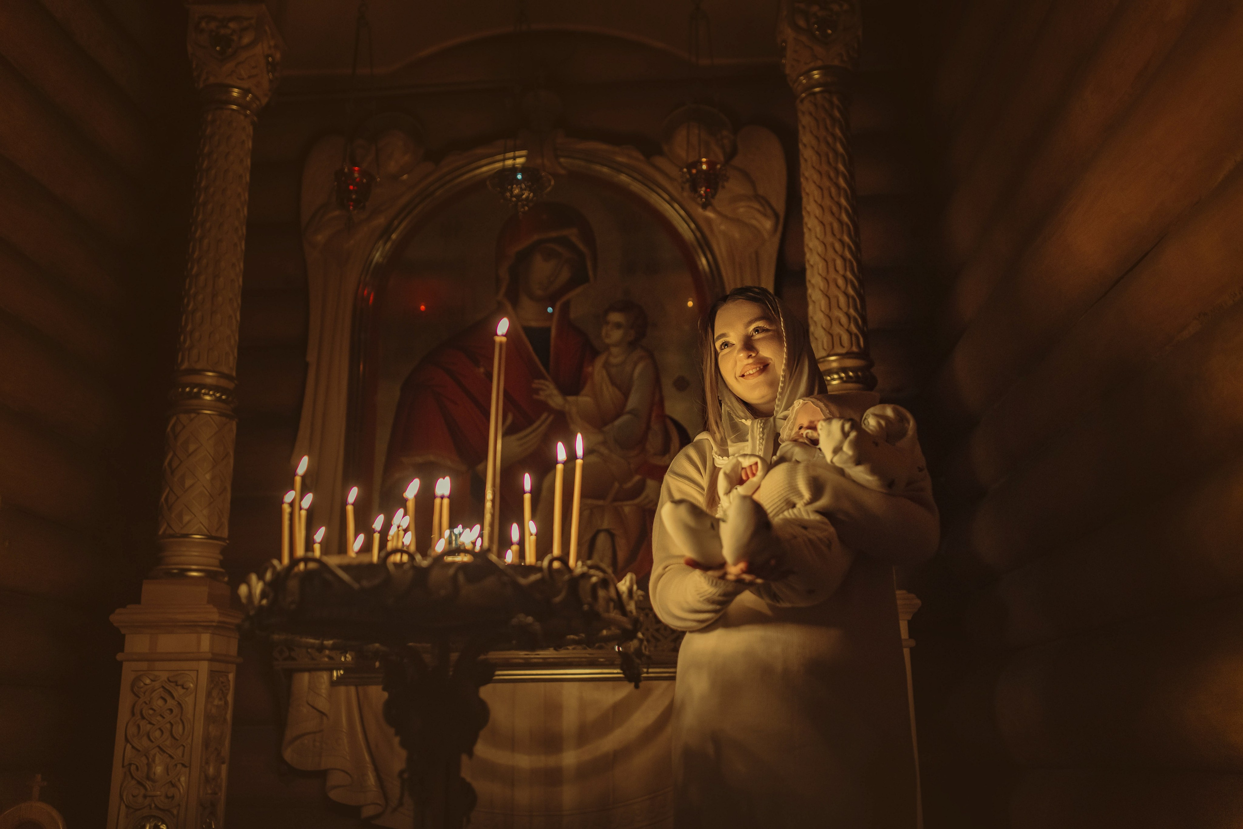 Крещение Эмилии, храм Святой Троицы, ноябрь 25