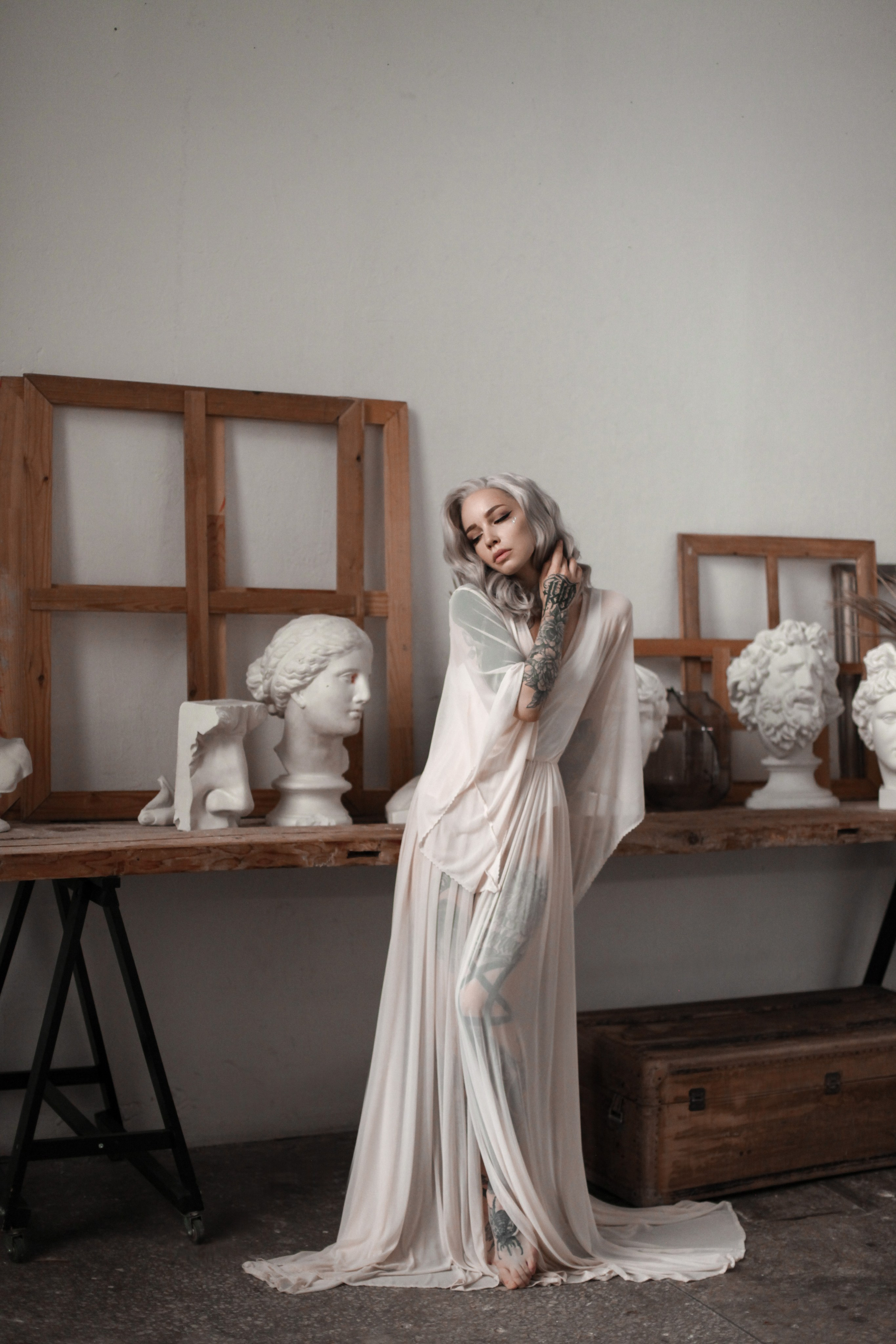 Платье 'Nude'. Лиза Бродская — фотограф в Москве