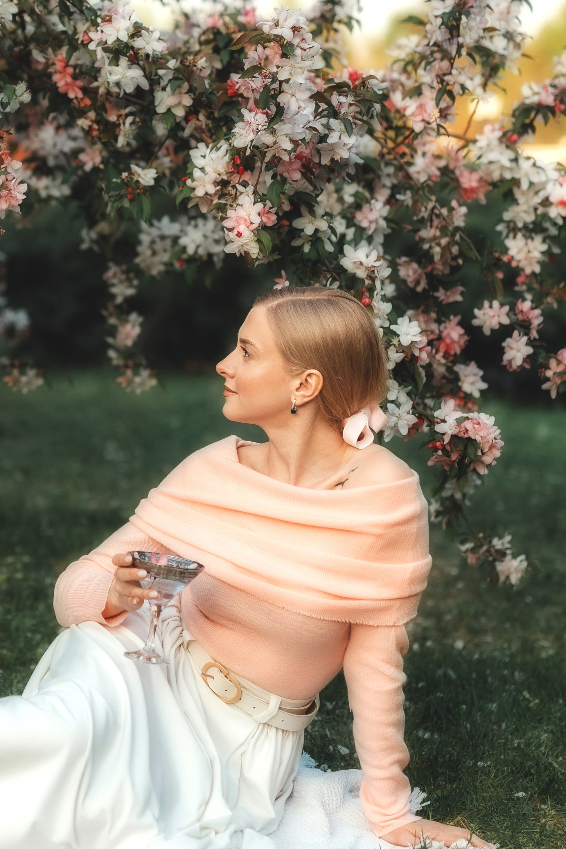 Фотосессия в цветении. Семейный, детский фотограф в Воронеже Анна Никитина