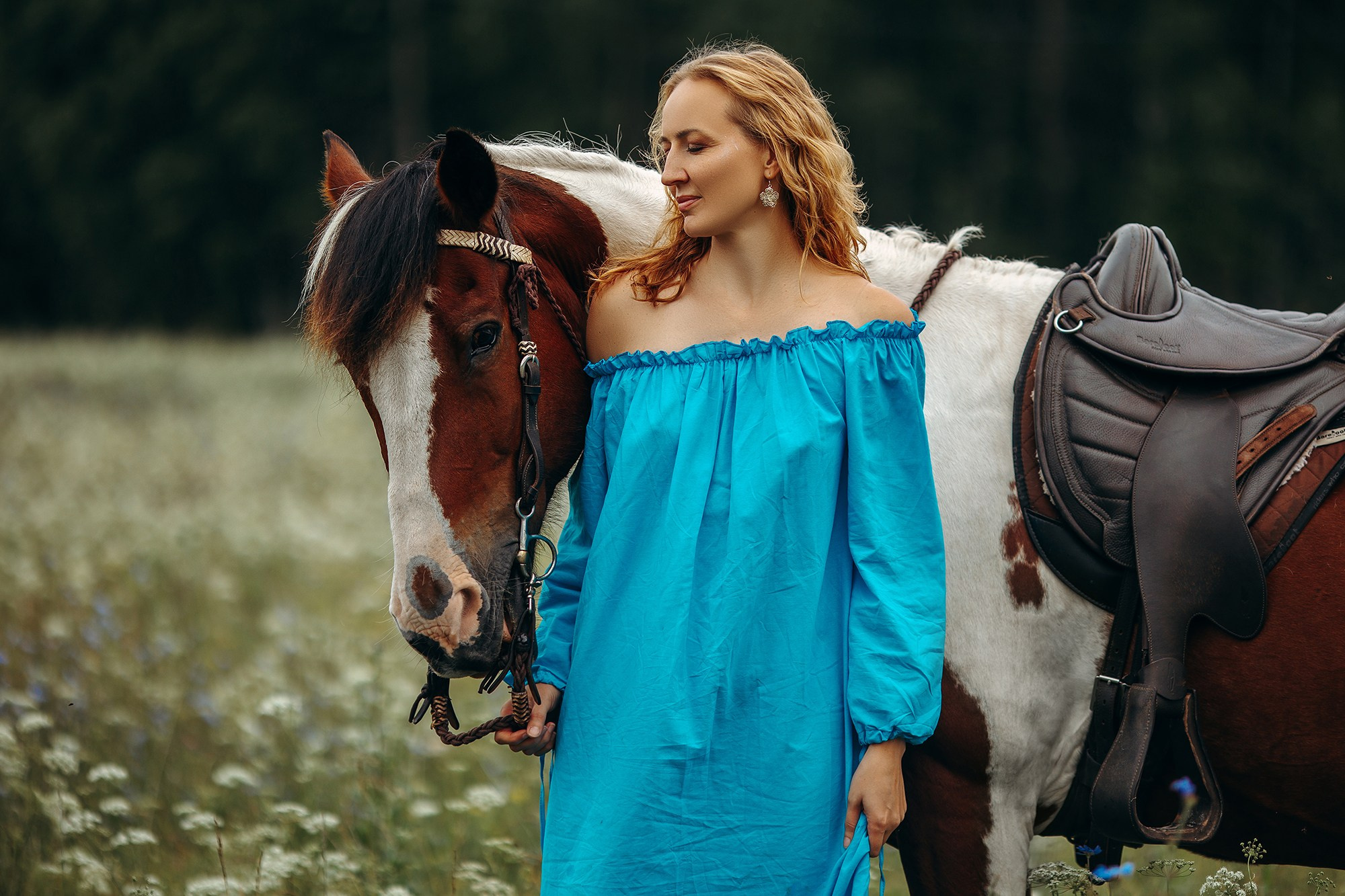 Летняя Надя. Анна Молчанова конный фотограф в Тюмени | фотосессии с лошадьми Тюмень