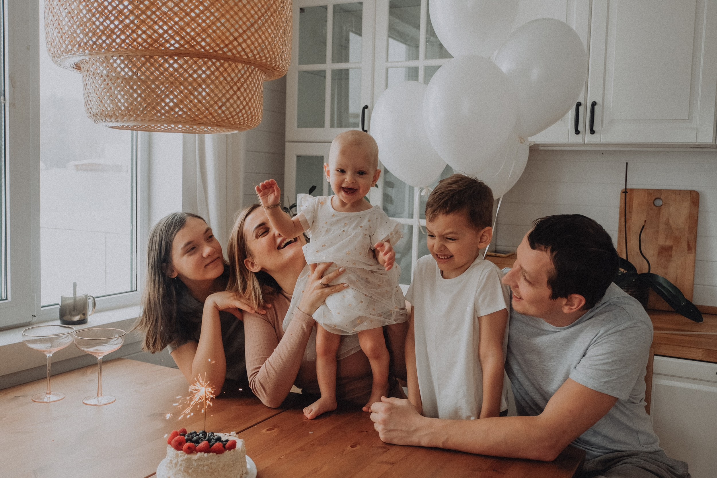 День рождения Авроры. Семейный фотограф Москва