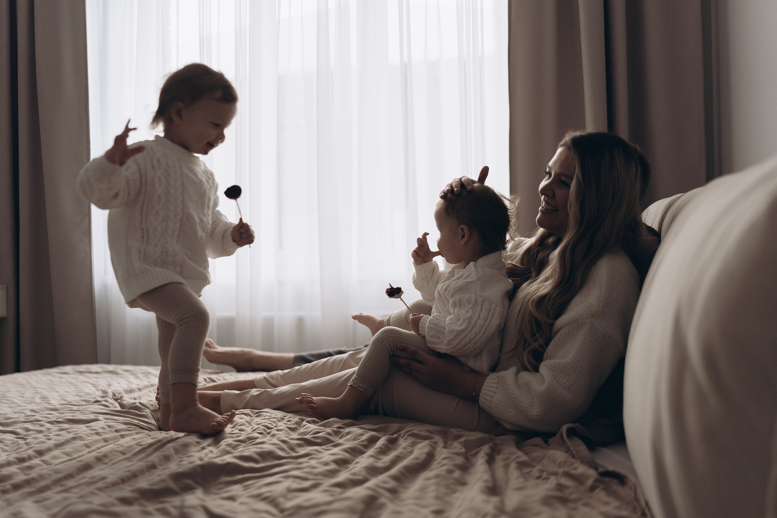 Лёша, Лена, Ева и Лея. Семейный и домашний фотограф в Уфе Ирина Гарасюта