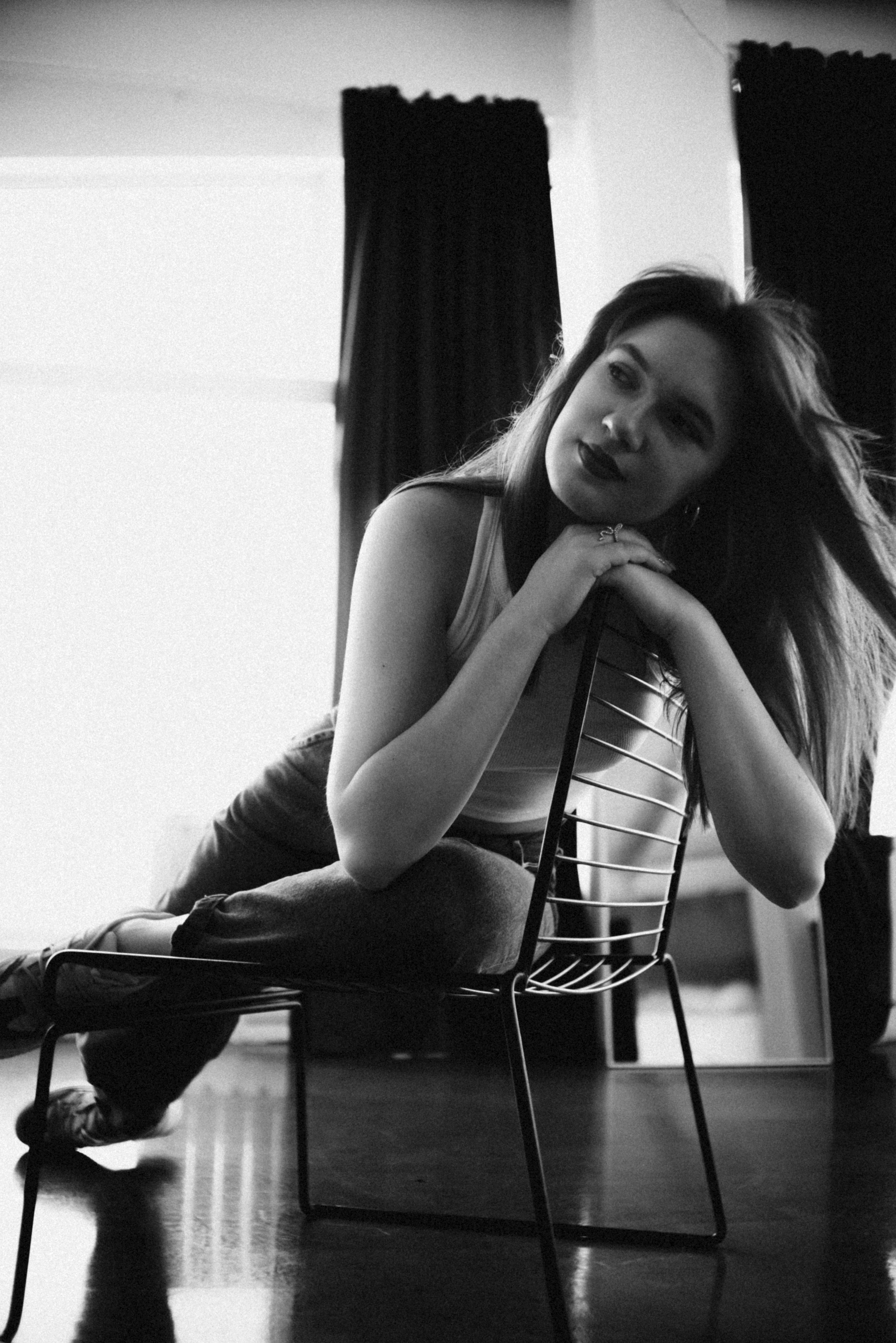 Катя, студия. Фотограф в Новосибирске Полина Колмачевская