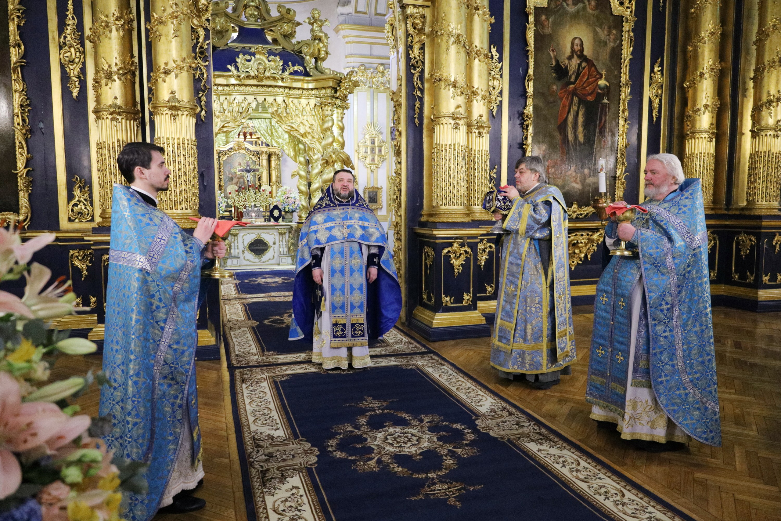 НЕДЕЛЯ 24-Я ПО ПЯТИДЕСЯТНИЦЕ. ОТДАНИЕ ПРАЗДНИКА ВВЕДЕНИЯ ВО ХРАМ ПРЕСВЯТОЙ БОГОРОДИЦЫ. НИКОЛО-БОГОЯВЛЕНСКИЙ МОРСКОЙ СОБОР