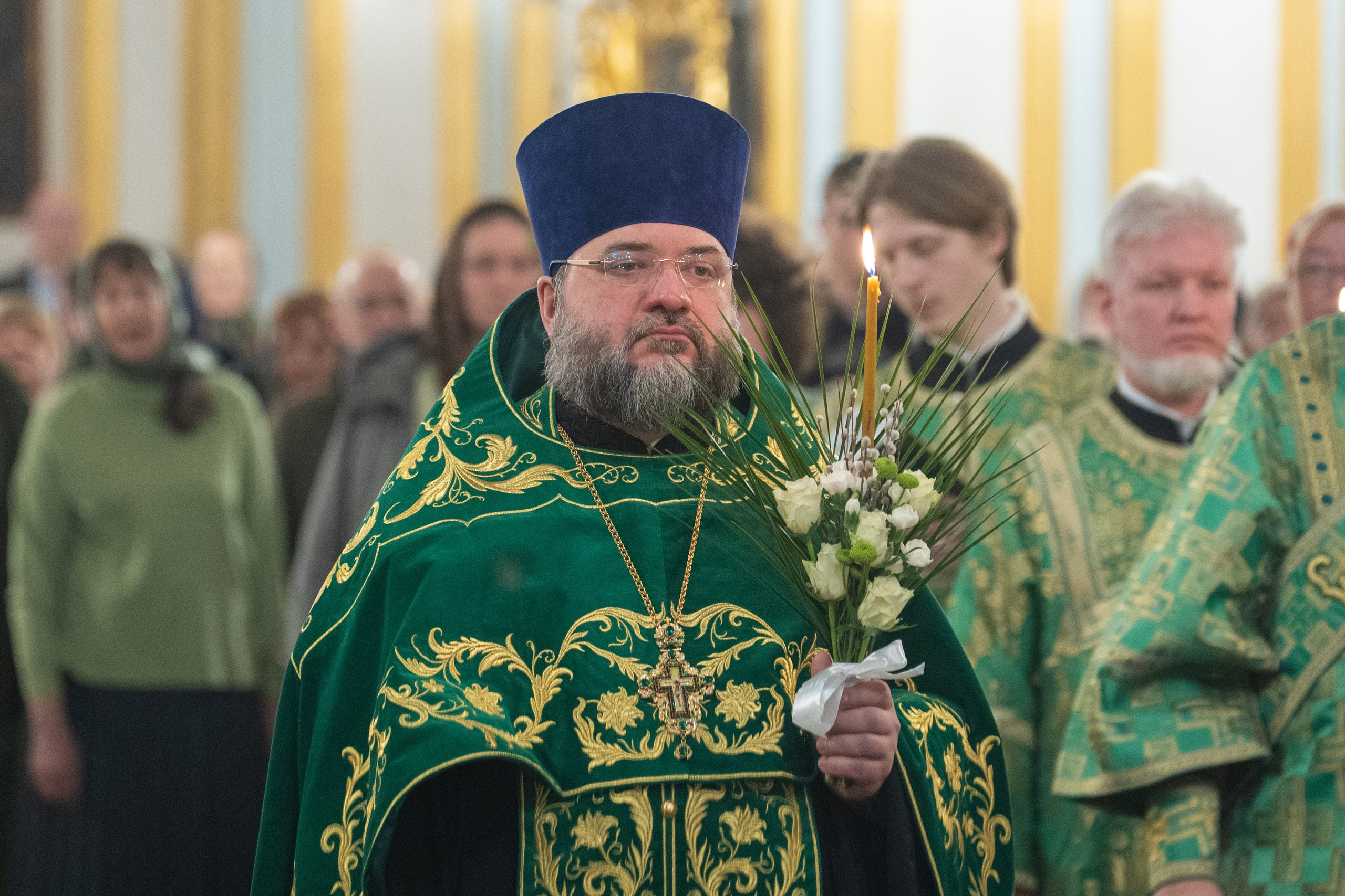 Суббота 6-й седмицы, ваий. Лазарева суббота. Воскрешение прав. Лазаря. НИКОЛО-БОГОЯВЛЕНСКИЙ МОРСКОЙ СОБОР