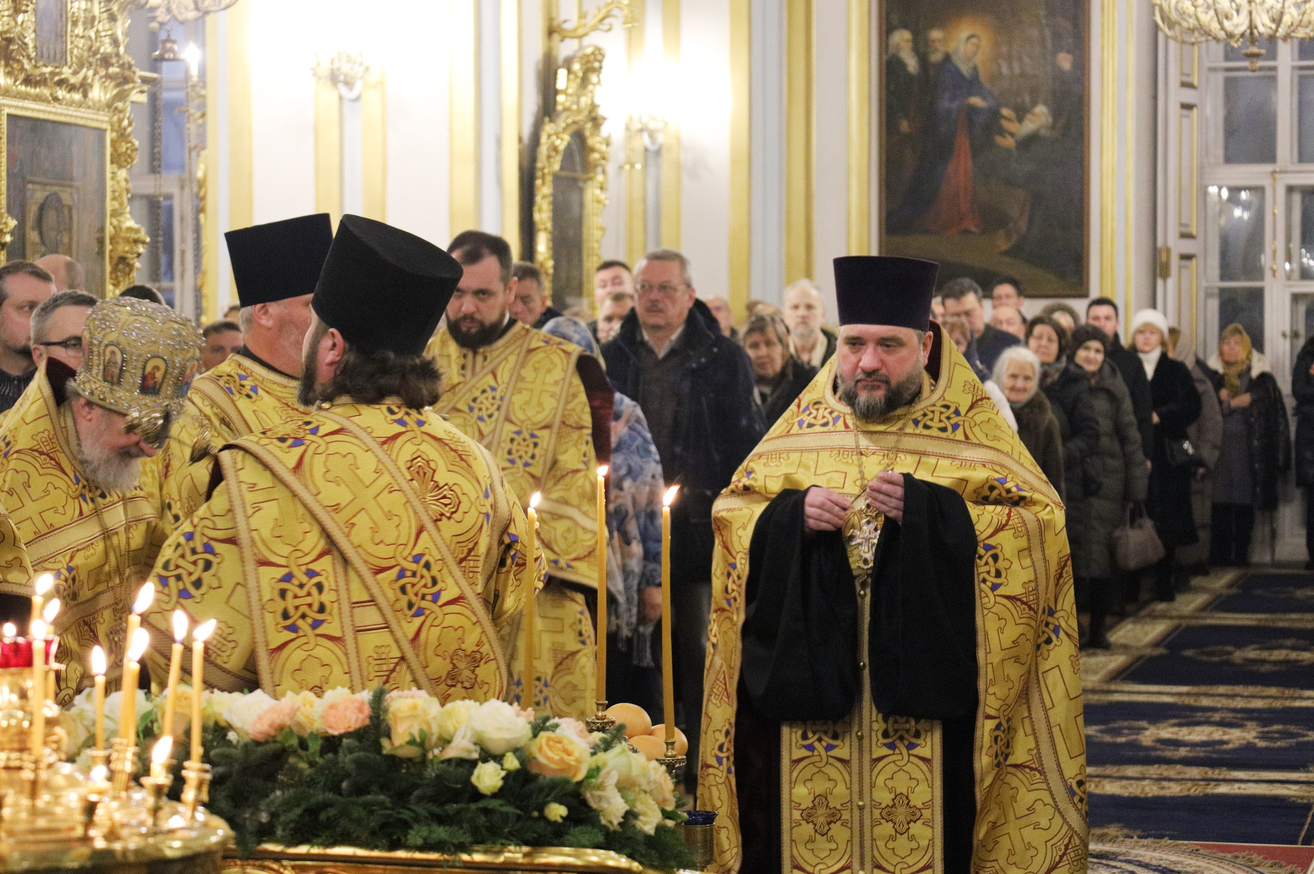 СЛУЖЕНИЕ В КАНУН ДНЯ ПАМЯТИ СВЯТИТЕЛЯ НИКОЛАЯ ЧУДОТВОРЦА. НИКОЛО-БОГОЯВЛЕНСКИЙ МОРСКОЙ СОБОР