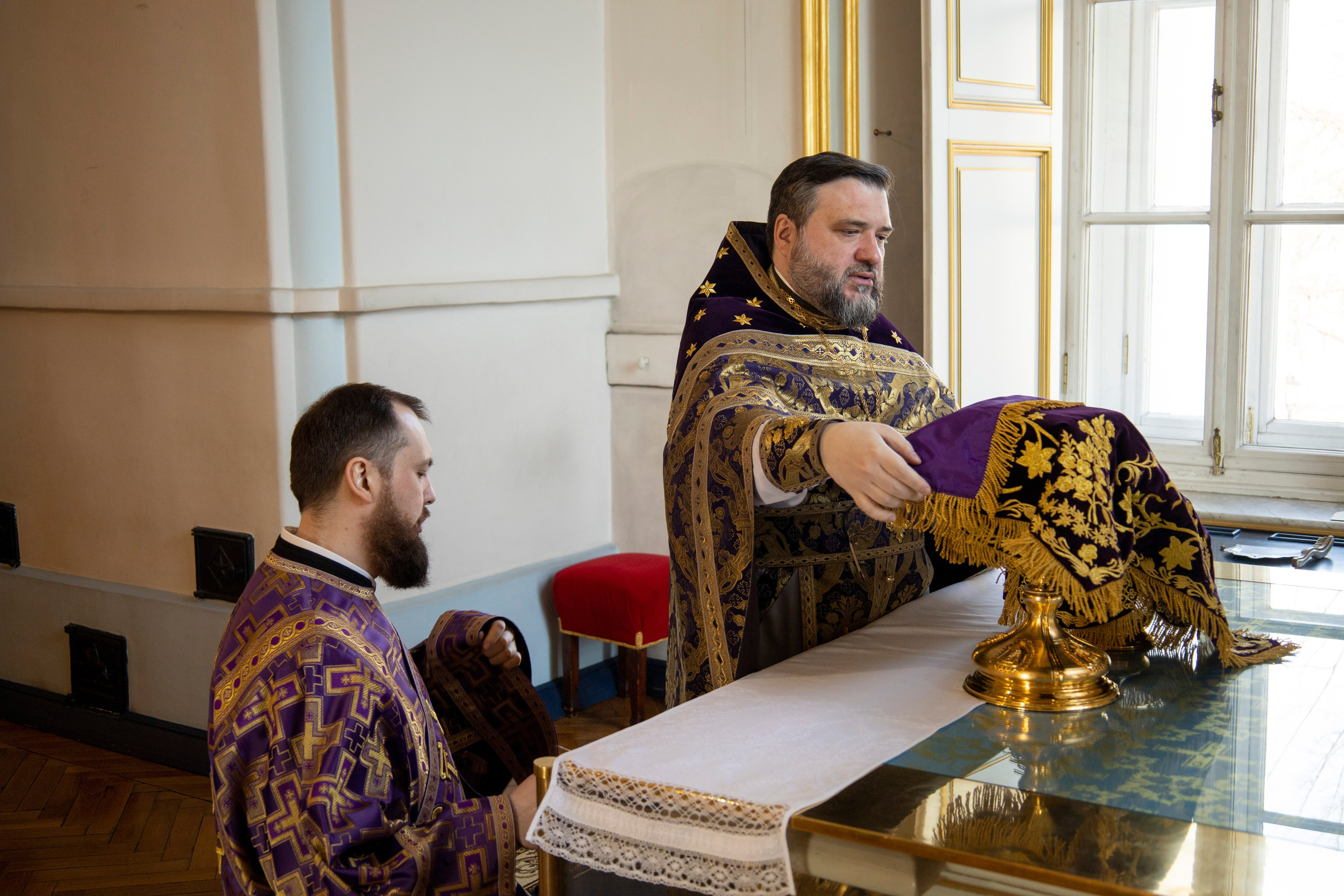 НЕДЕЛЯ ПРЕПОДОБНОГО ИОАННА ЛЕСТВИЧНИКА. ДЕНЬ ПАМЯТИ ПРЕПОДОБНОГО АЛЕКСИЯ, ЧЕЛОВЕКА БОЖИЕГО. НИКОЛО-БОГОЯВЛЕНСКИЙ МОРСКОЙ СОБОР