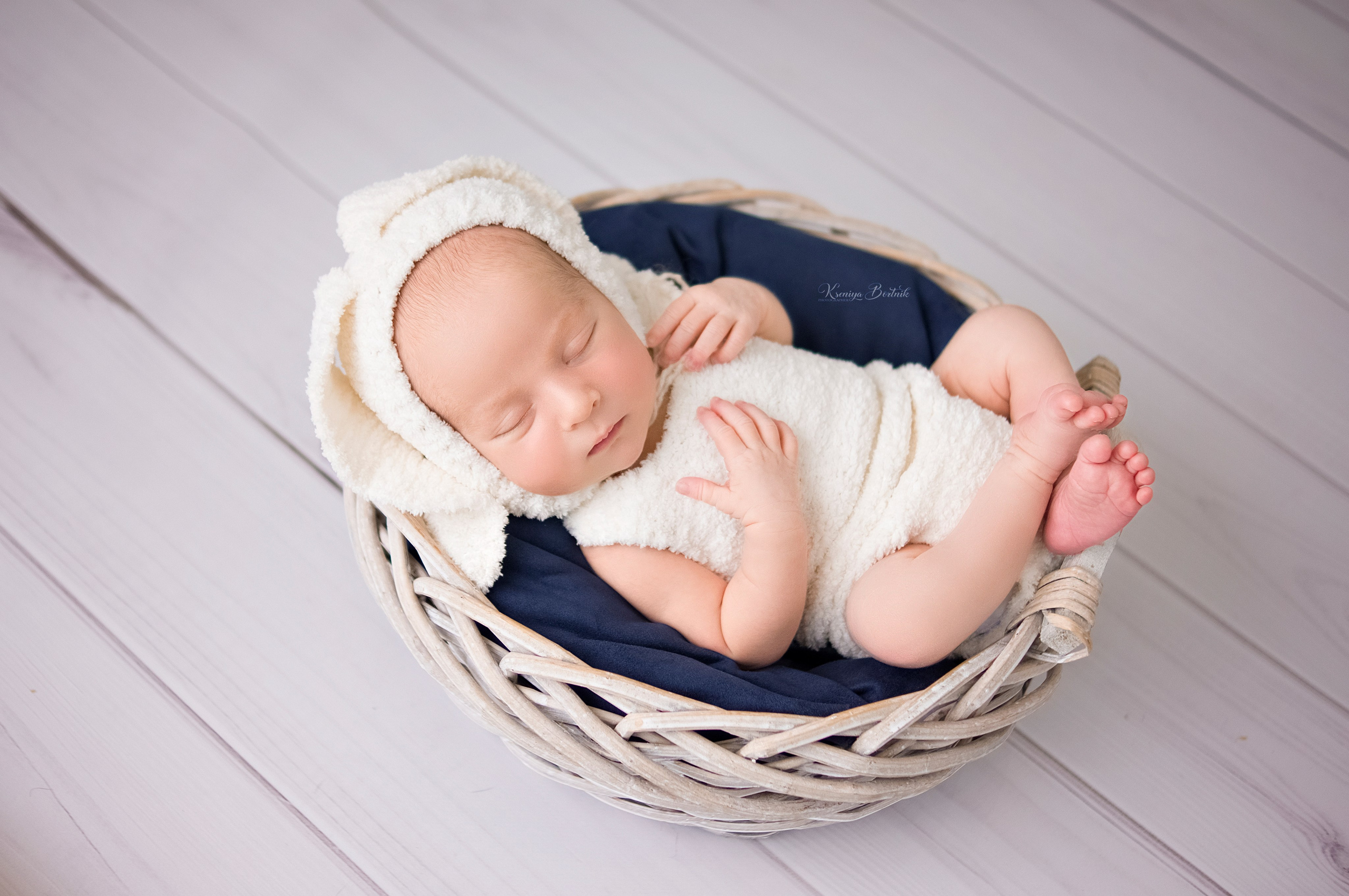 Съемка новорожденных. Профессиональный фотограф новорожденных Ксения Бортник