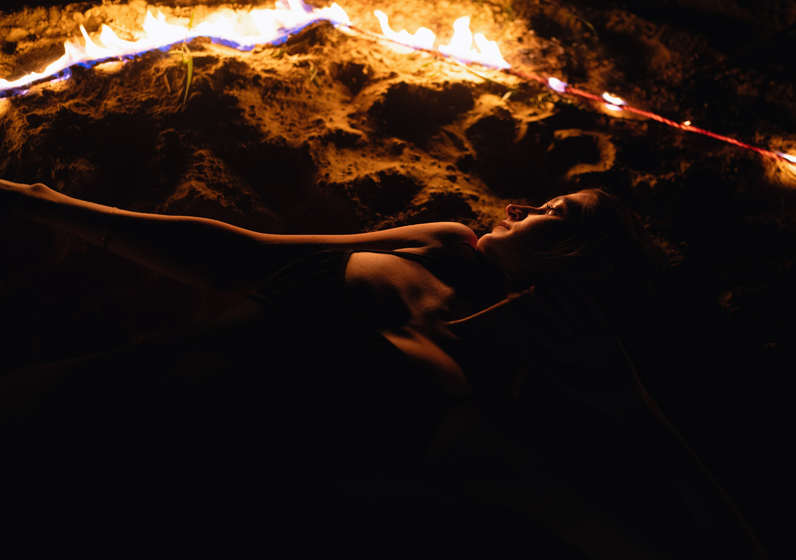 Fire lady. Фотограф Екатерина Крючкова