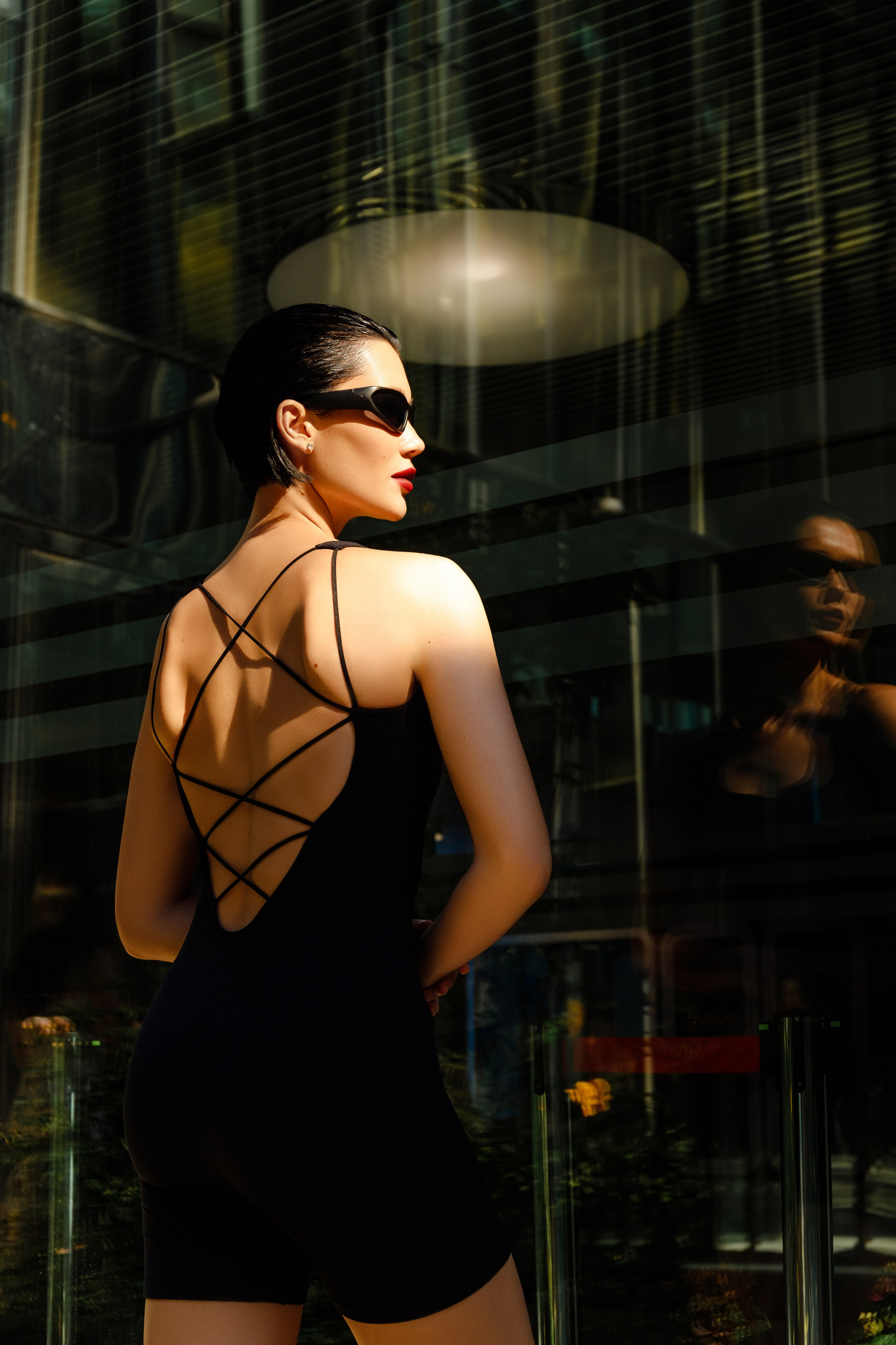 Летняя fashion-съёмка в Петербурге в стиле Balenciaga