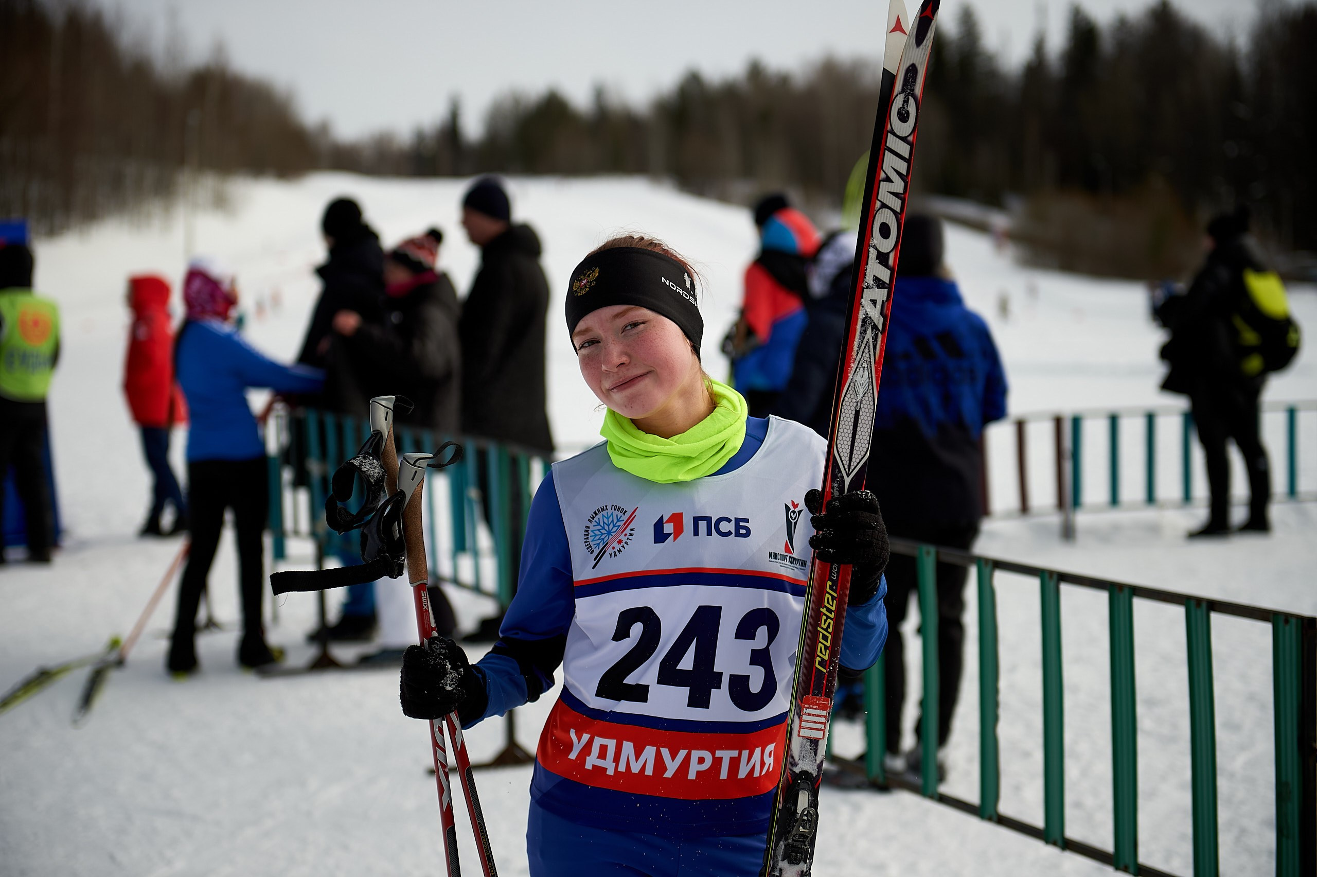 Всероссийские соревнования по лыжным гонкам «Пионерская правда». Ижевс. Спортивный репортажный фотограф в Ижевске Сергей Мерзляков