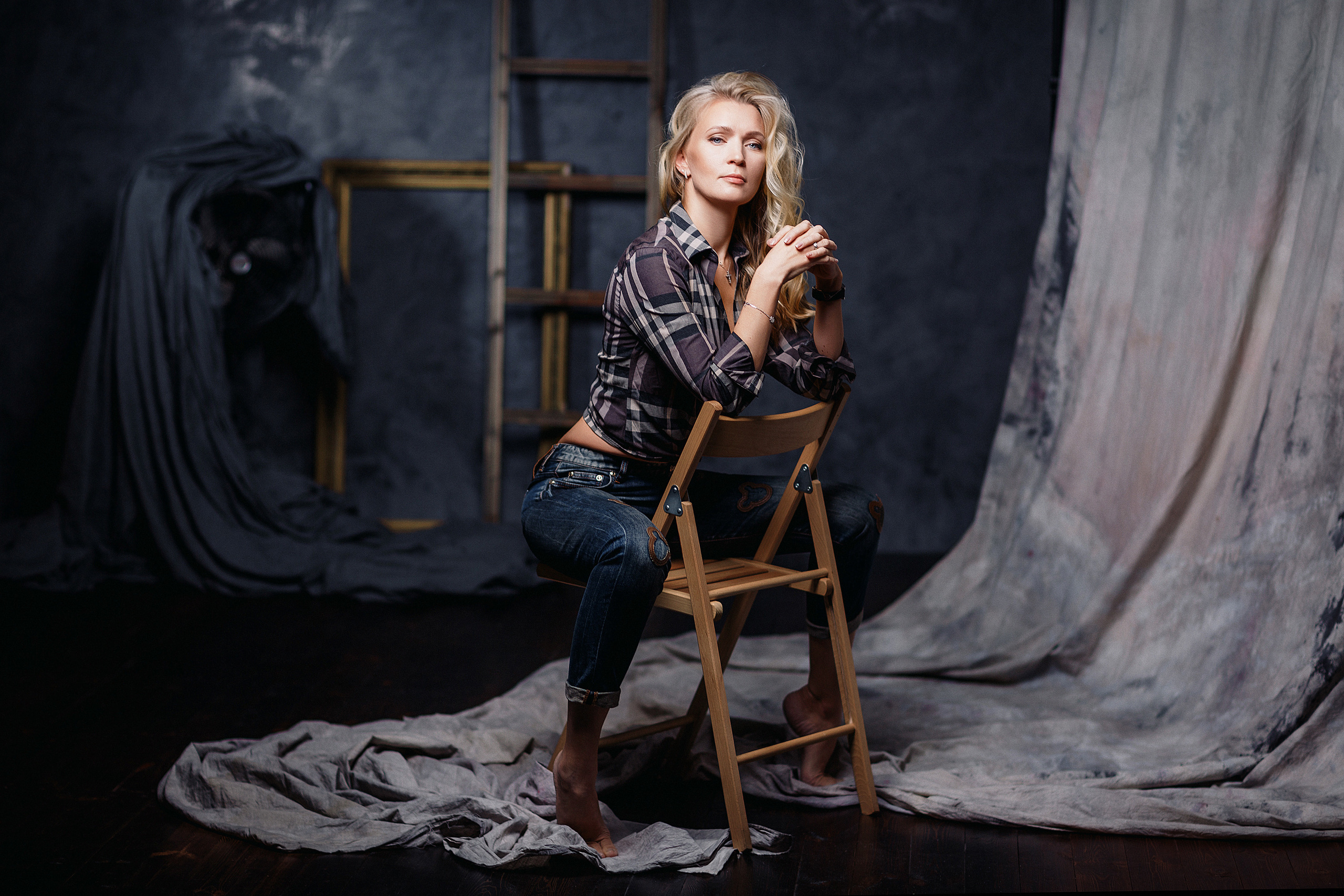 СТУДИЙНАЯ СЪЁМКА. Портретный фотограф Микаэлла Сперанская