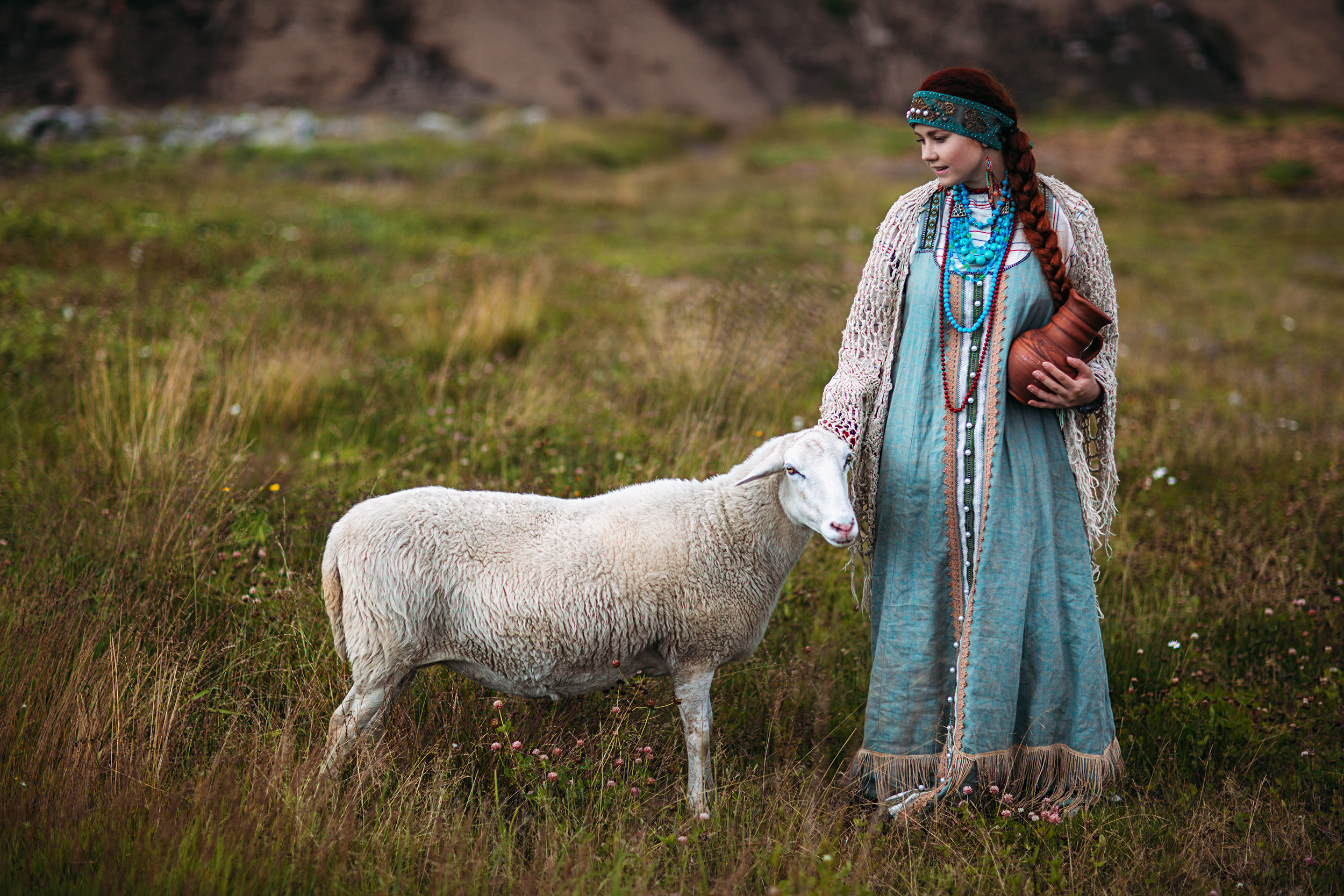 РУССКО-НАРОДНЫЕ МОТИВЫ. Портретный фотограф Микаэлла Сперанская