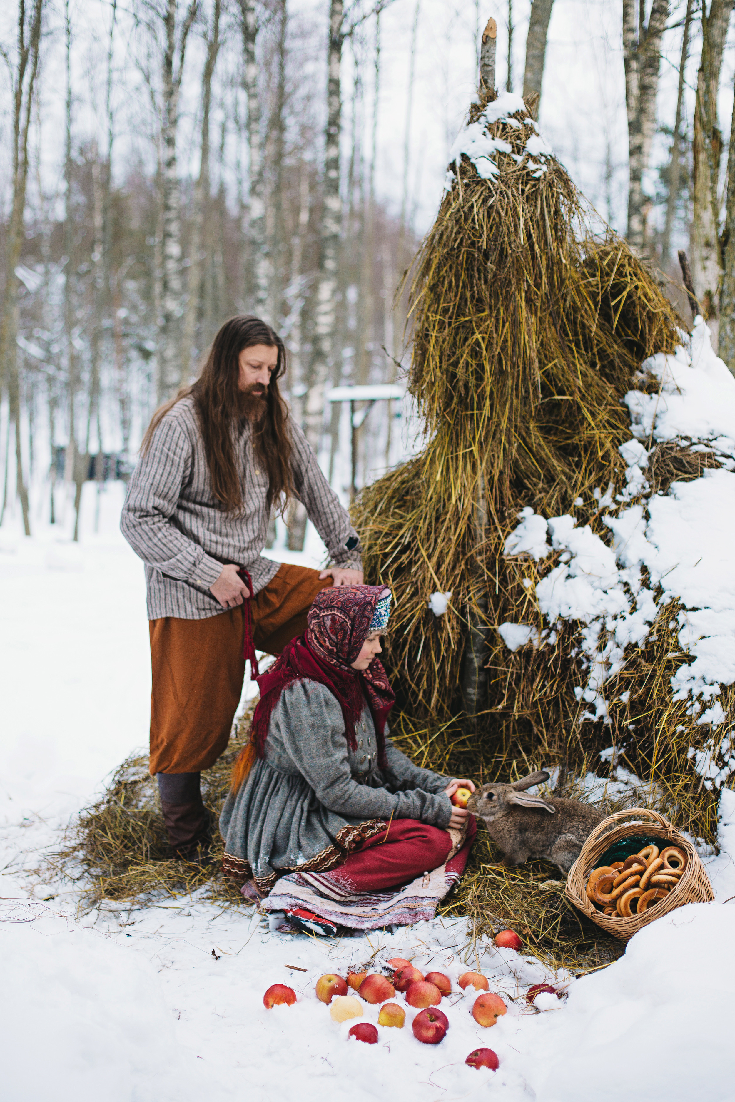 РУССКО-НАРОДНЫЕ МОТИВЫ. Портретный фотограф Микаэлла Сперанская