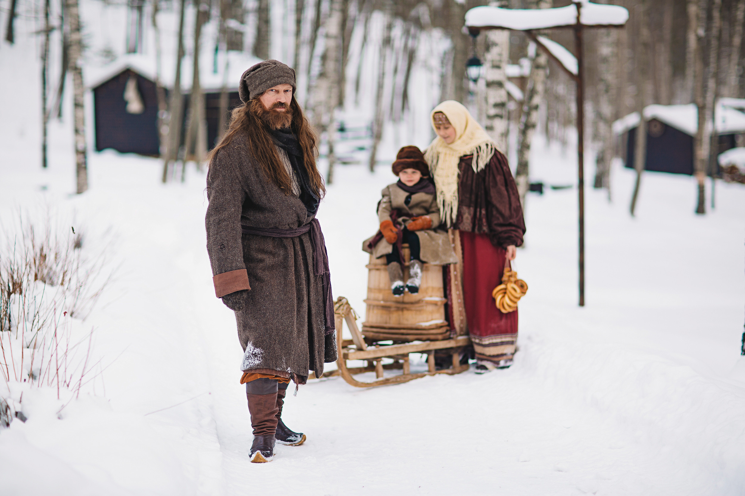 РУССКО-НАРОДНЫЕ МОТИВЫ. Портретный фотограф Микаэлла Сперанская