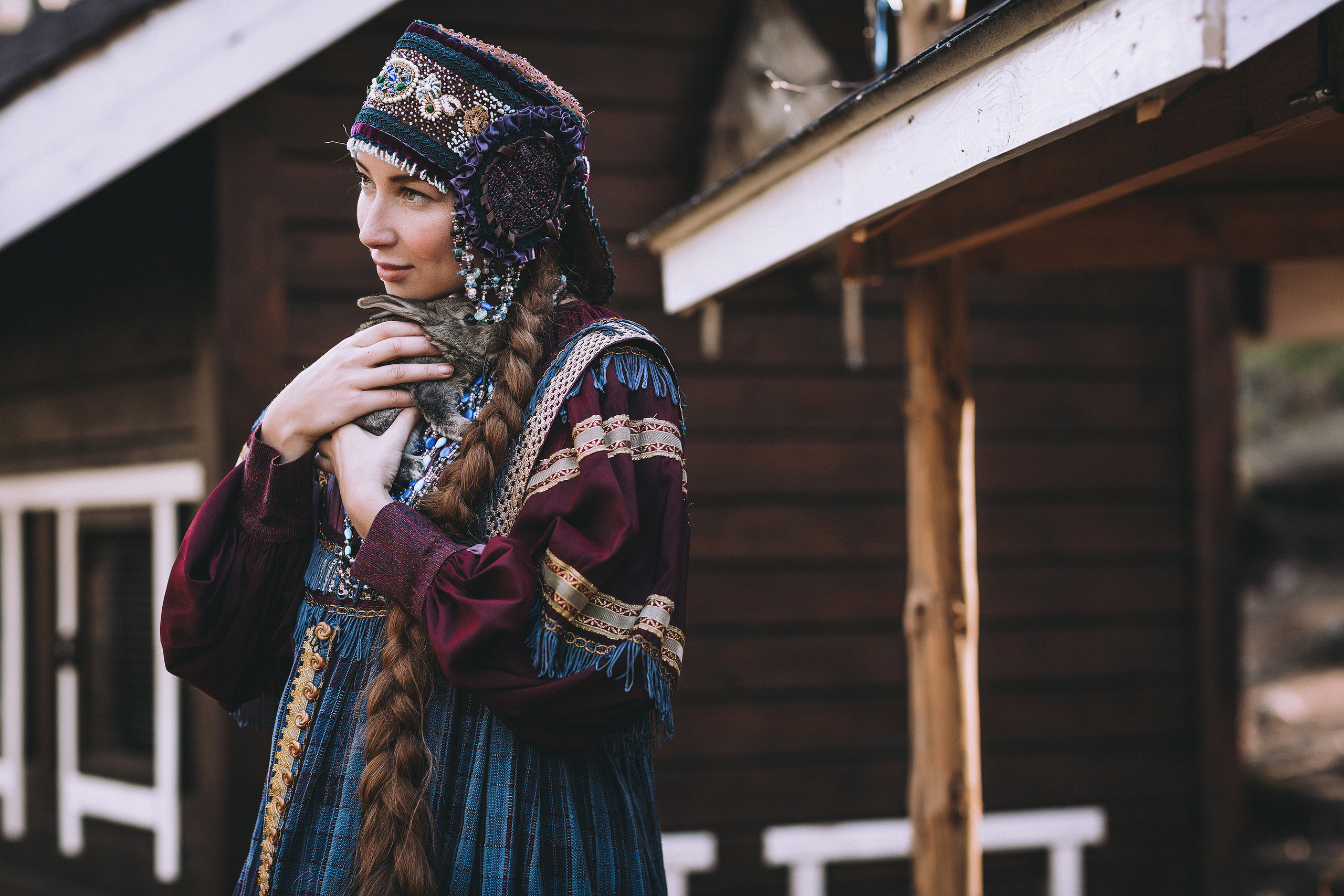 РУССКО-НАРОДНЫЕ МОТИВЫ. Портретный фотограф Микаэлла Сперанская