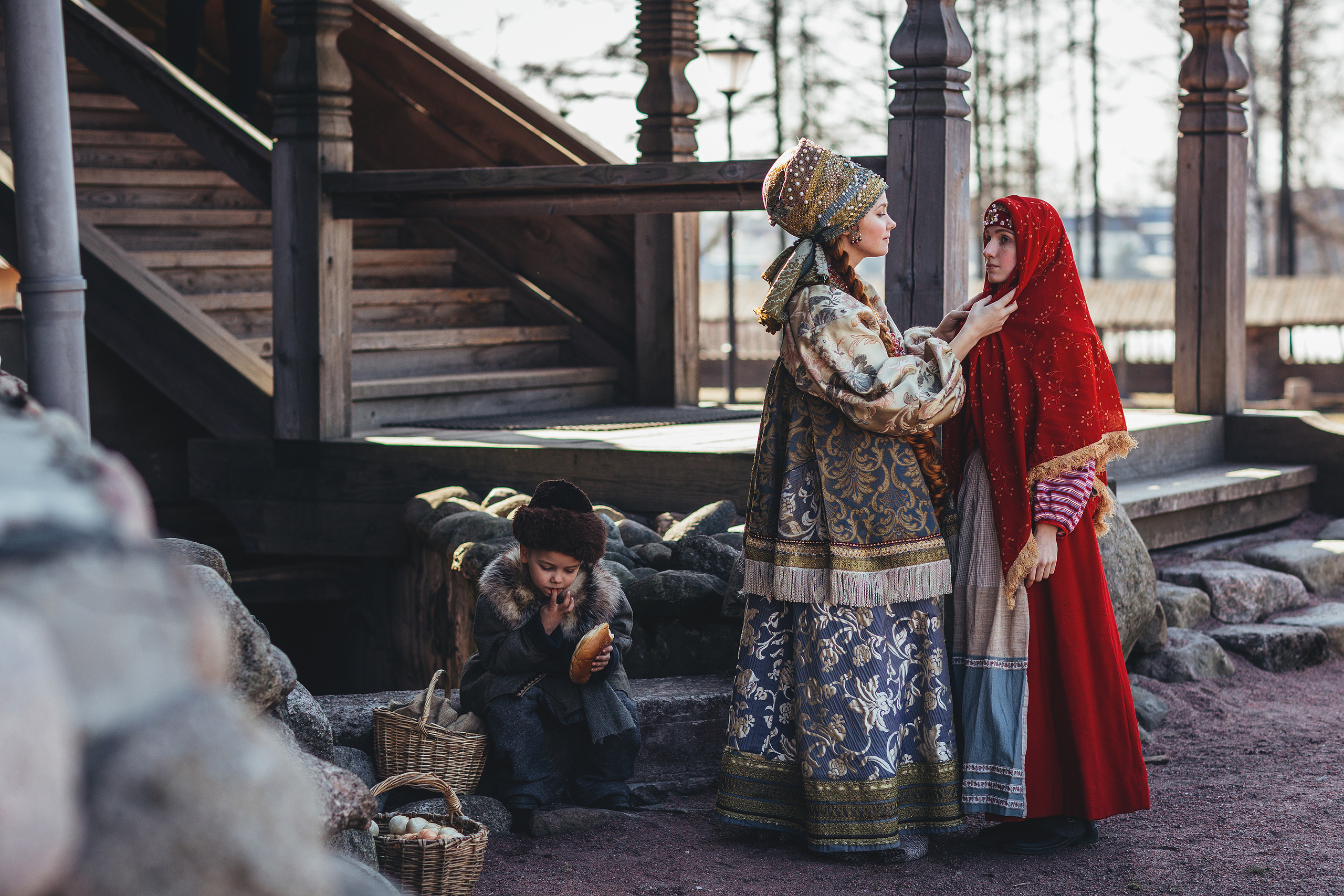 РУССКО-НАРОДНЫЕ МОТИВЫ. Портретный фотограф Микаэлла Сперанская