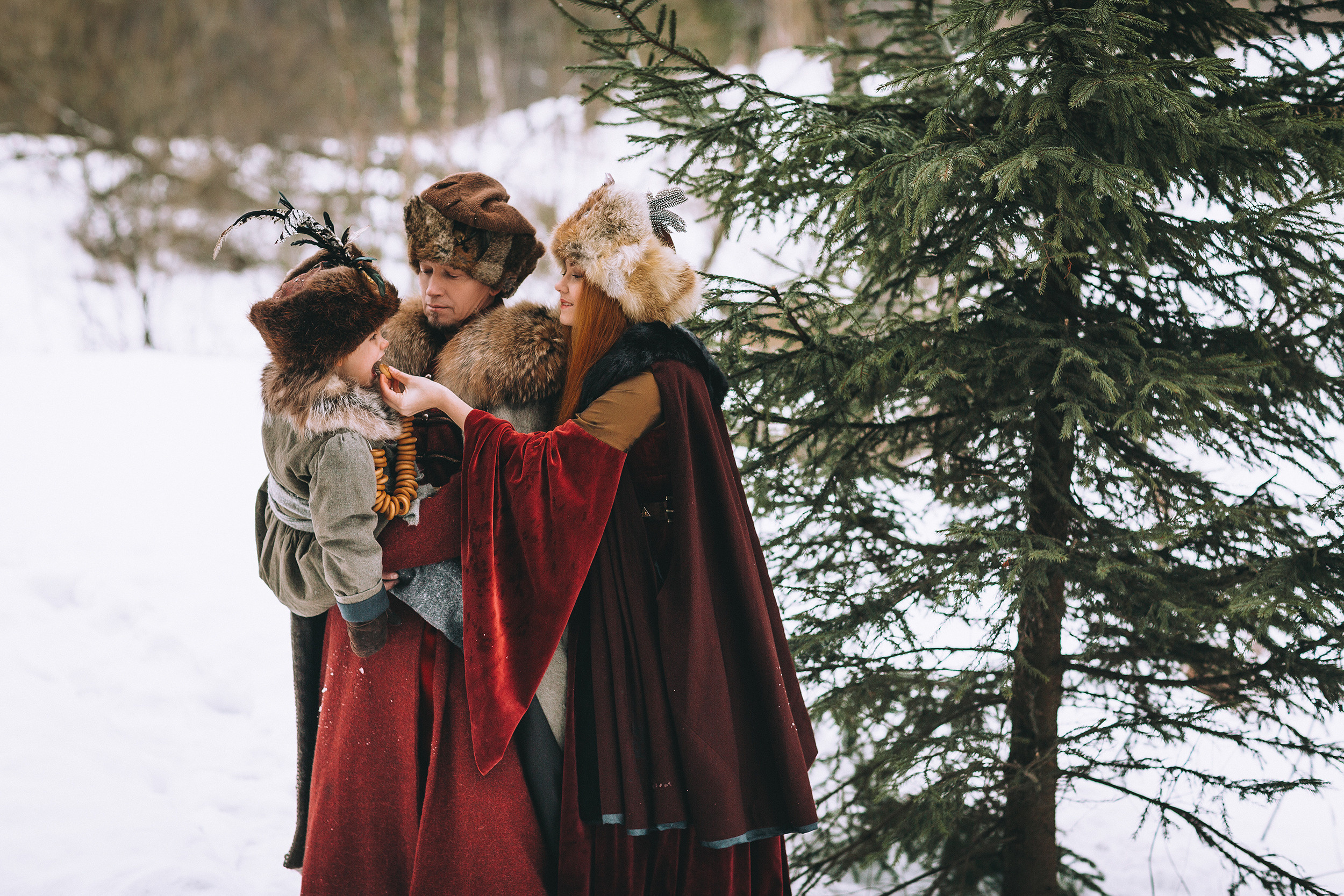 РУССКО-НАРОДНЫЕ МОТИВЫ. Портретный фотограф Микаэлла Сперанская