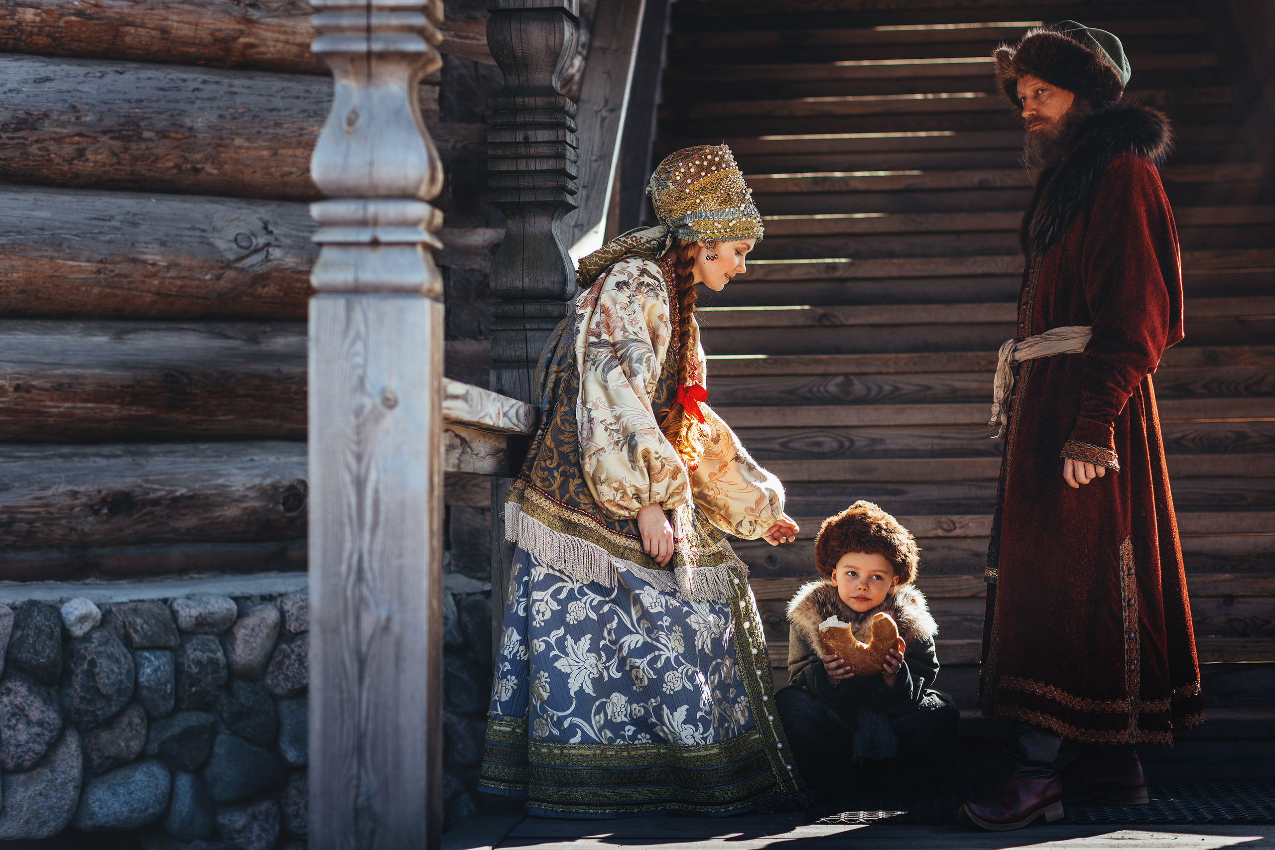 РУССКО-НАРОДНЫЕ МОТИВЫ. Портретный фотограф Микаэлла Сперанская