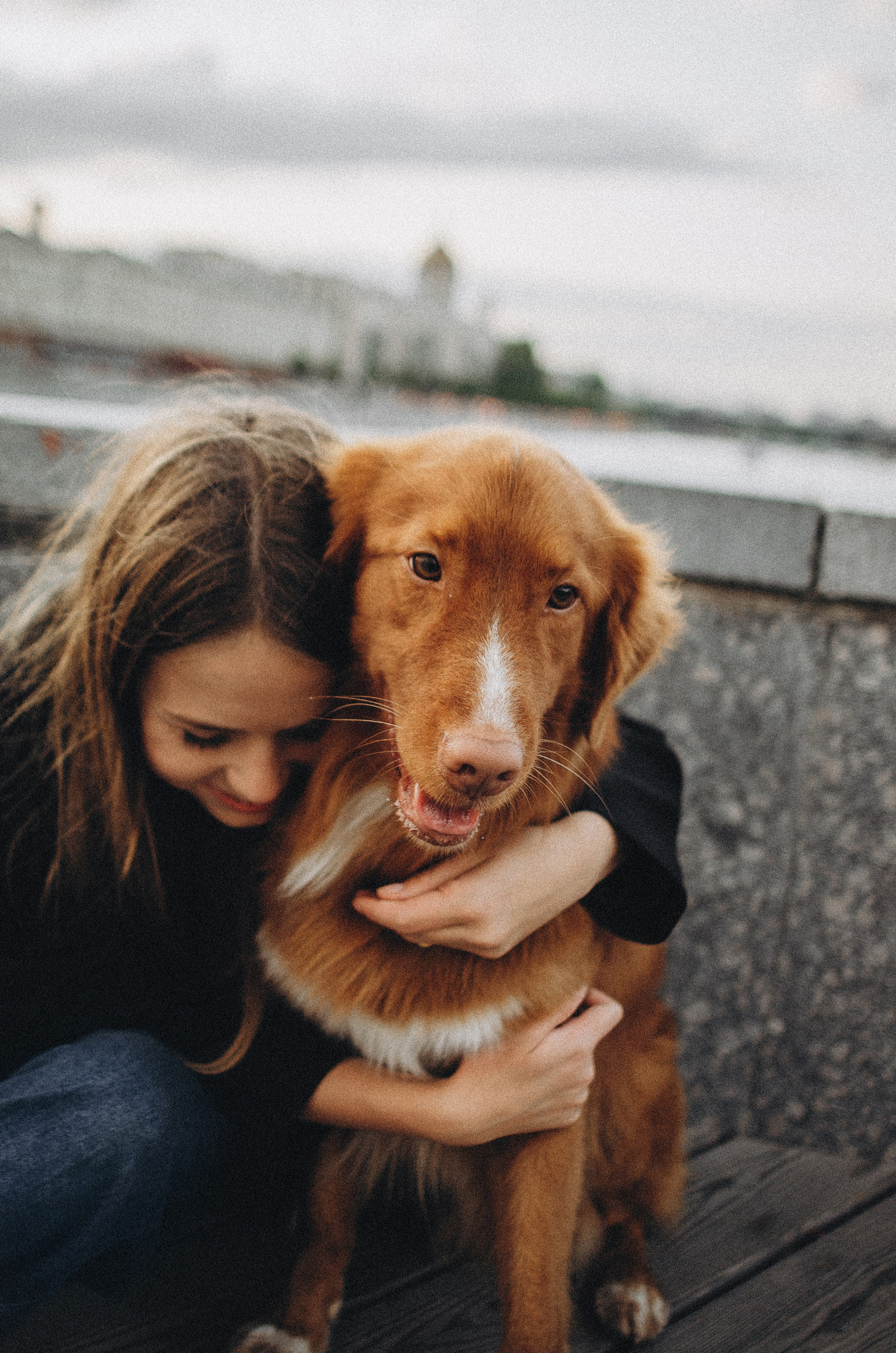Алина и Бис. Фотограф-анималист Богданова Полина