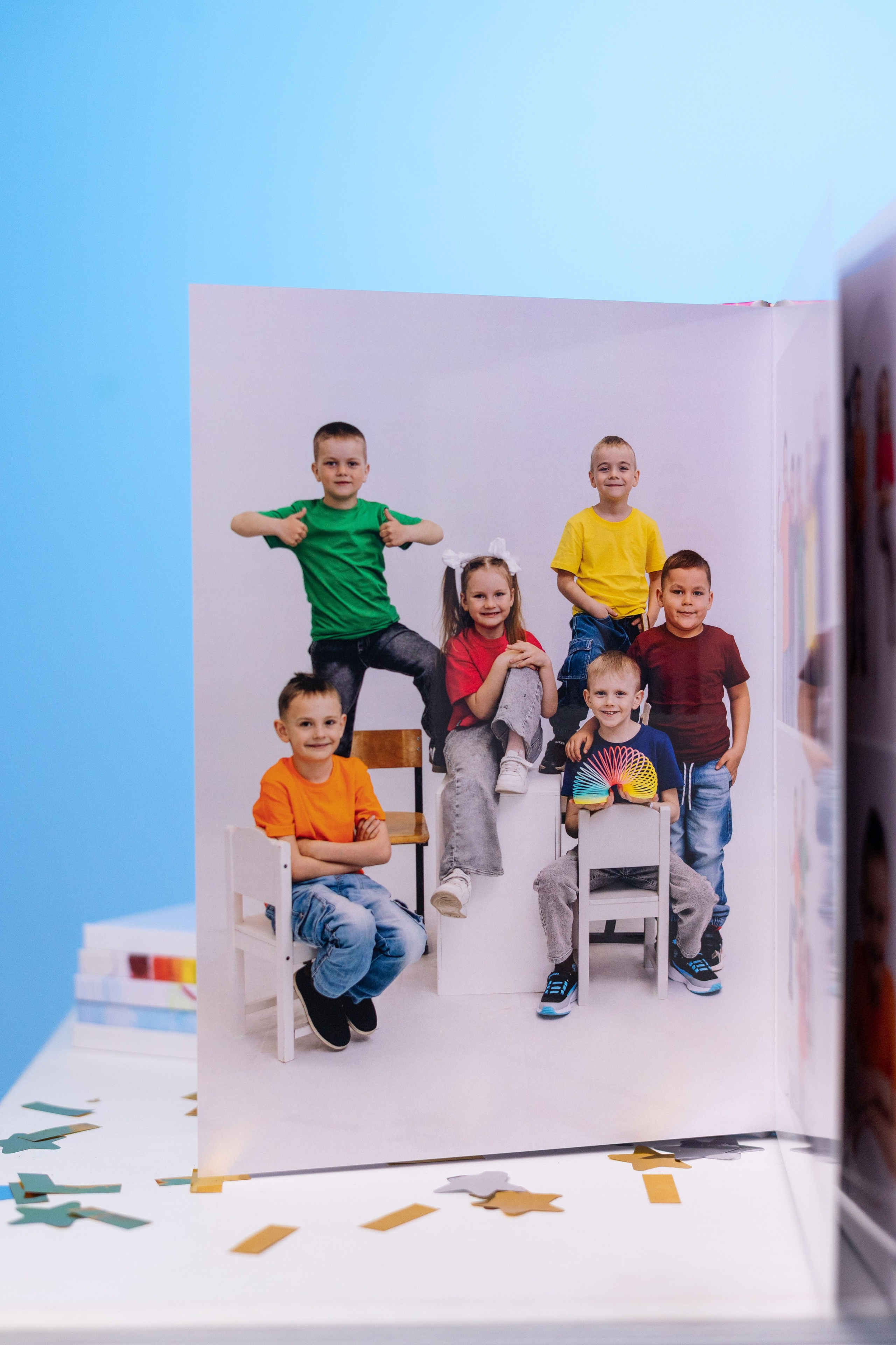 ДС Цен-2 (1). Выпускные альбомы в Луге/Школьные съёмки