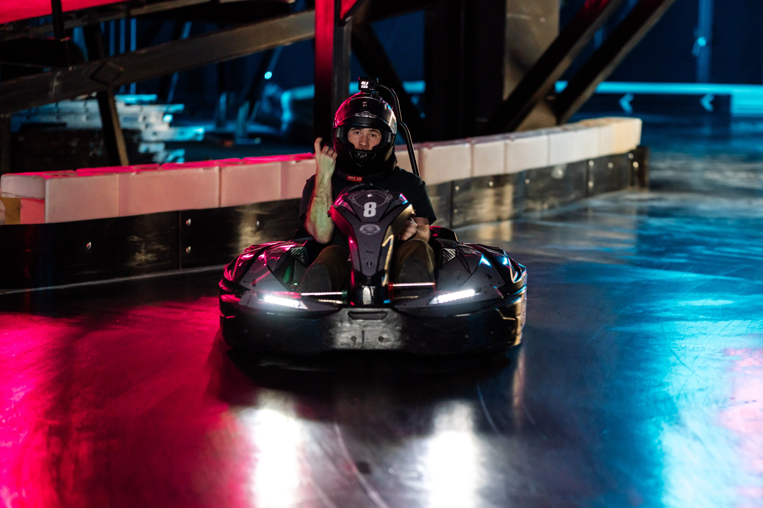 Спортивная съёмка картинга