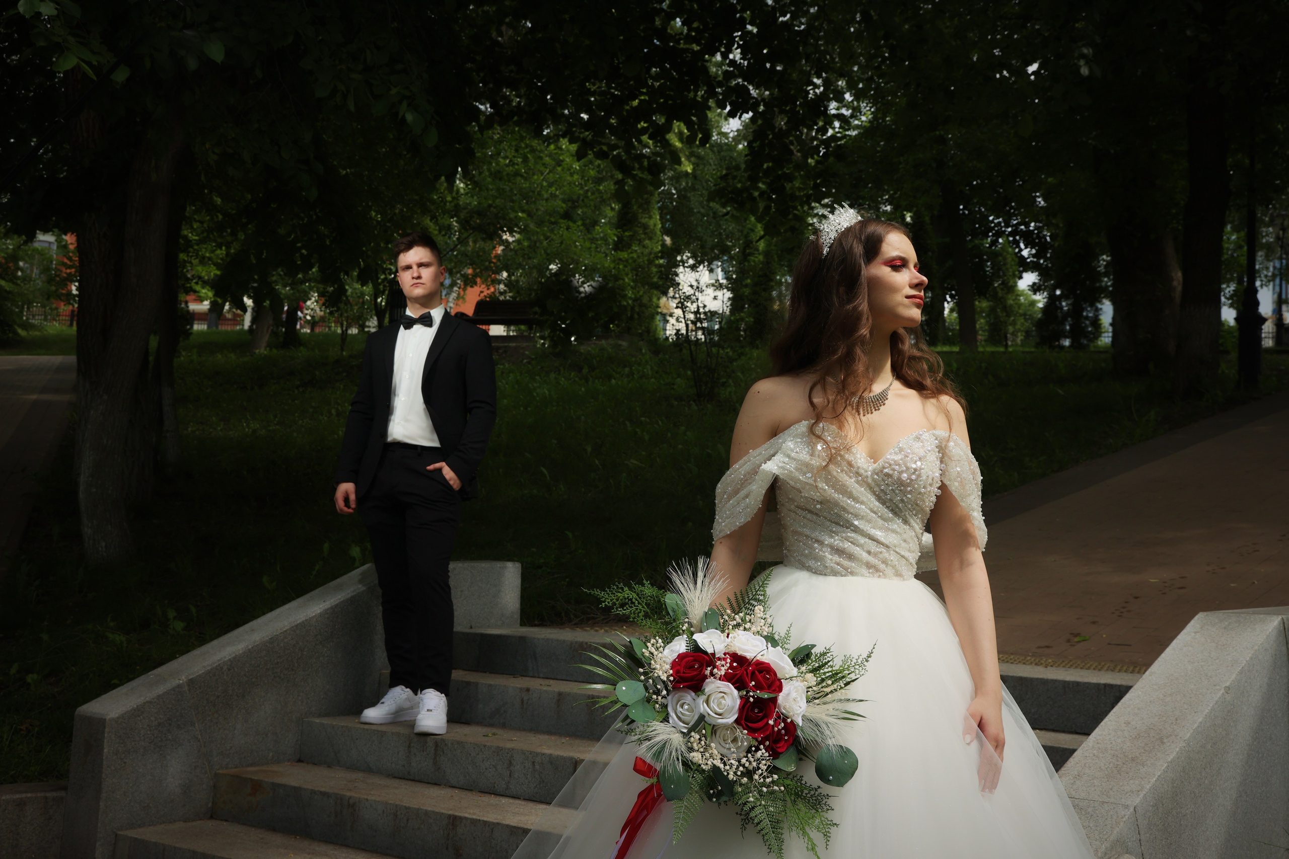 Первые свадебные фотографии и клип Олега и Алены. Свадебный видеограф и свадебный фотограф в Самаре Олег Слеб