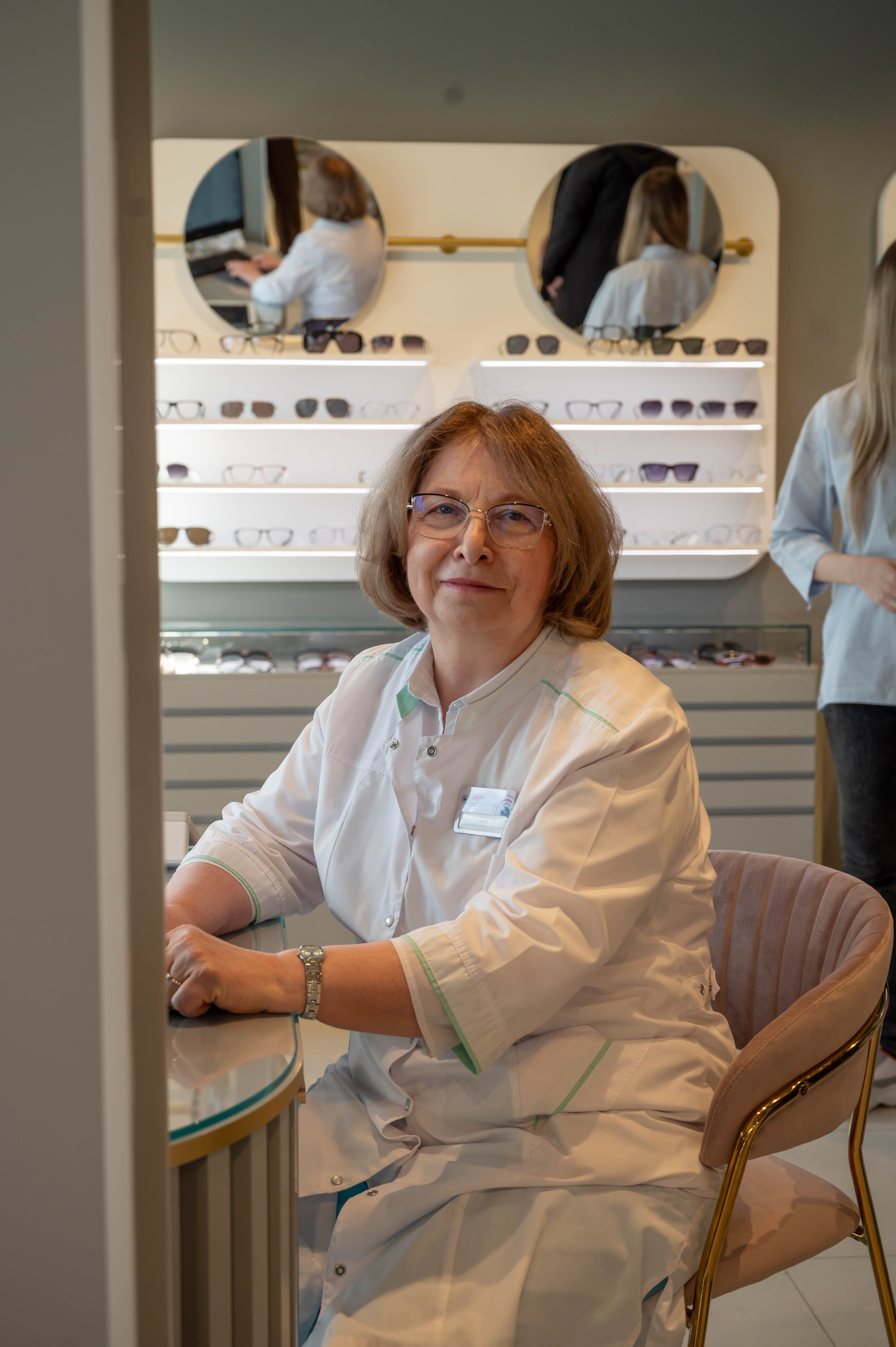 Съёмка открытия оптики