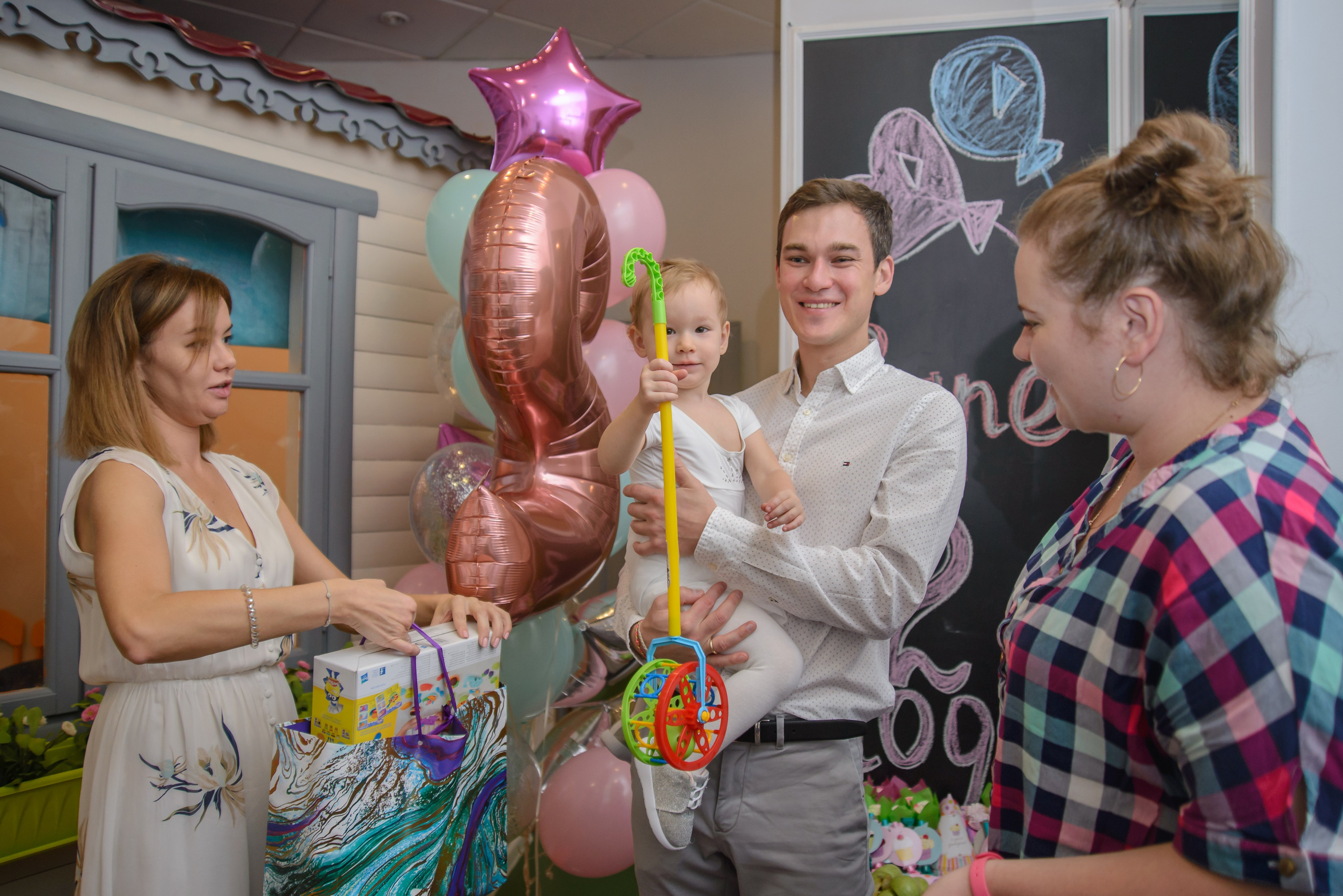 Детский день рождения_2 года Вареньке