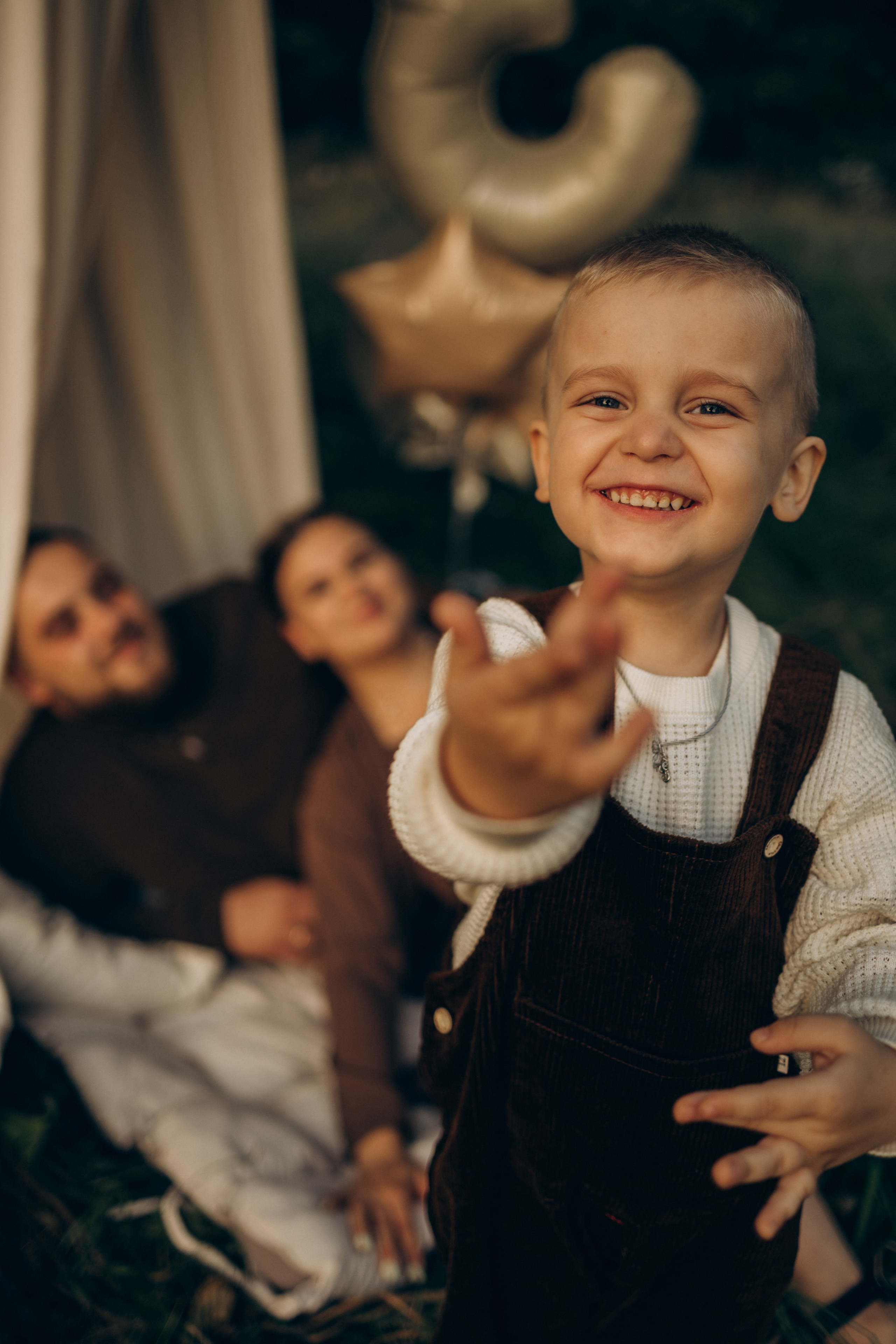 3 годика малышу (7.09.2025 г.) г. Жуков (Калужская обл.). Надежда Стар семейный и церковный фотограф в Жукове и Калужской области