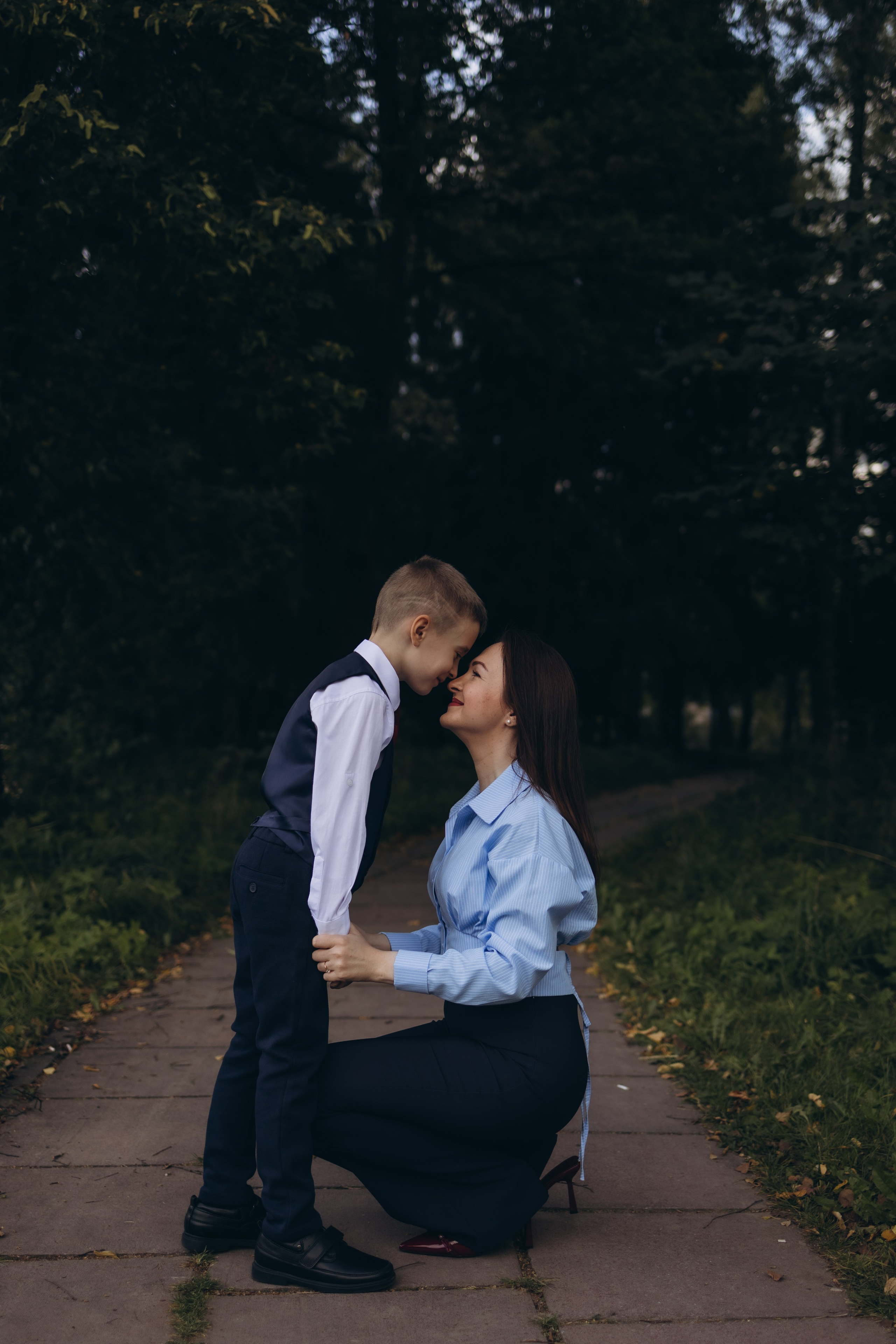 Первая школьная фотография Димули (1.09.2025 г.) г. Обнинск (Калужская обл.). Надежда Стар семейный и церковный фотограф в Жукове и Калужской области