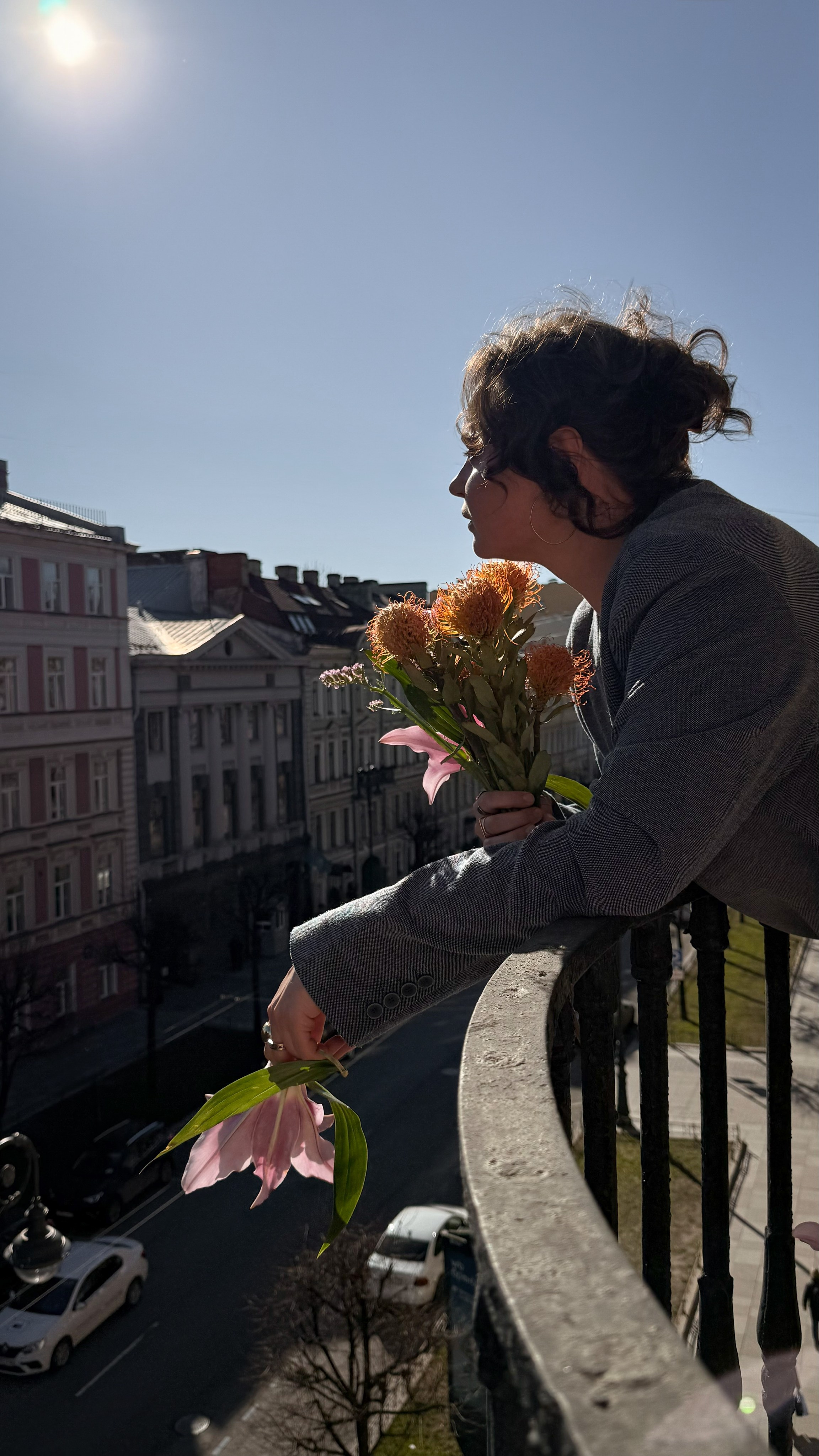 Оля и цветы. Фотограф Санкт-Петербург Лена Бирди