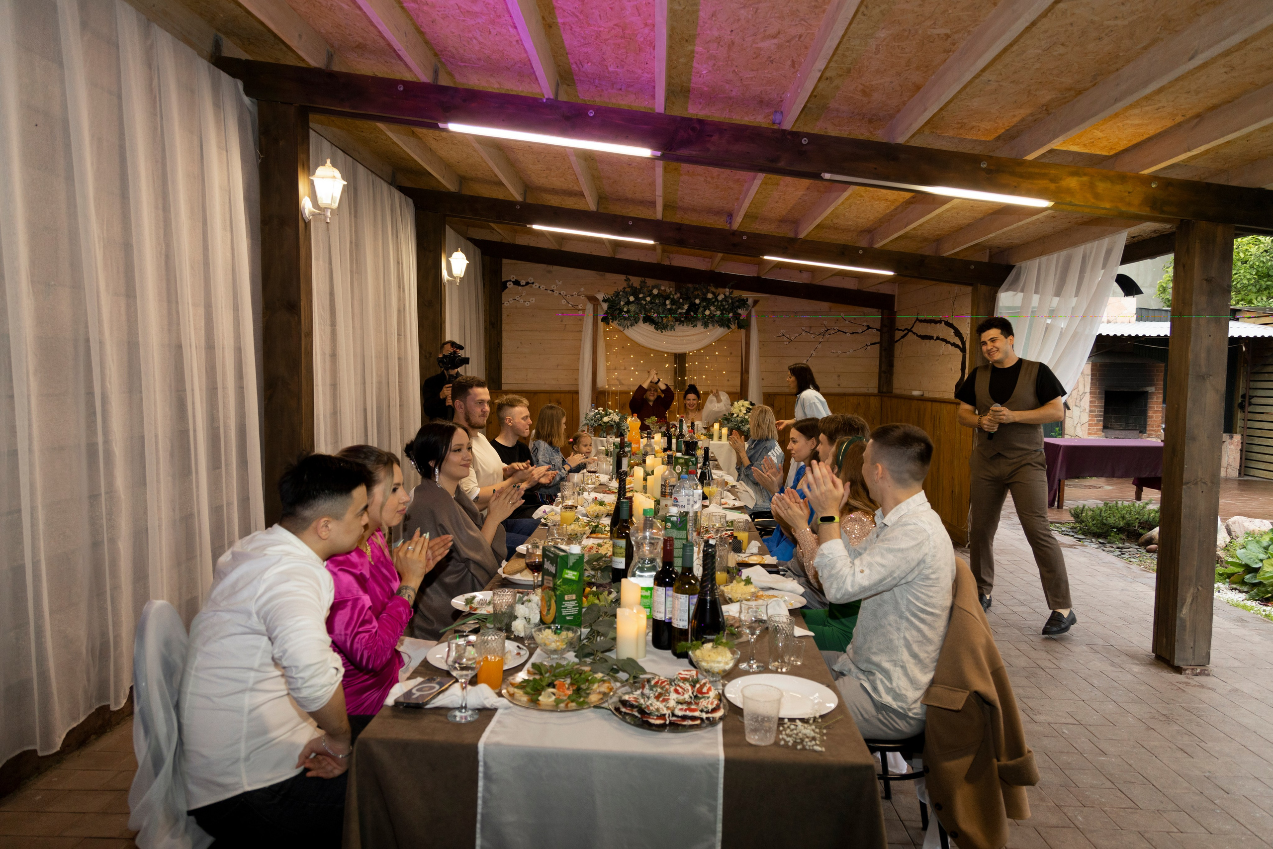 Репортаж свадебного вечера. Свадебный фотограф Александра Попова