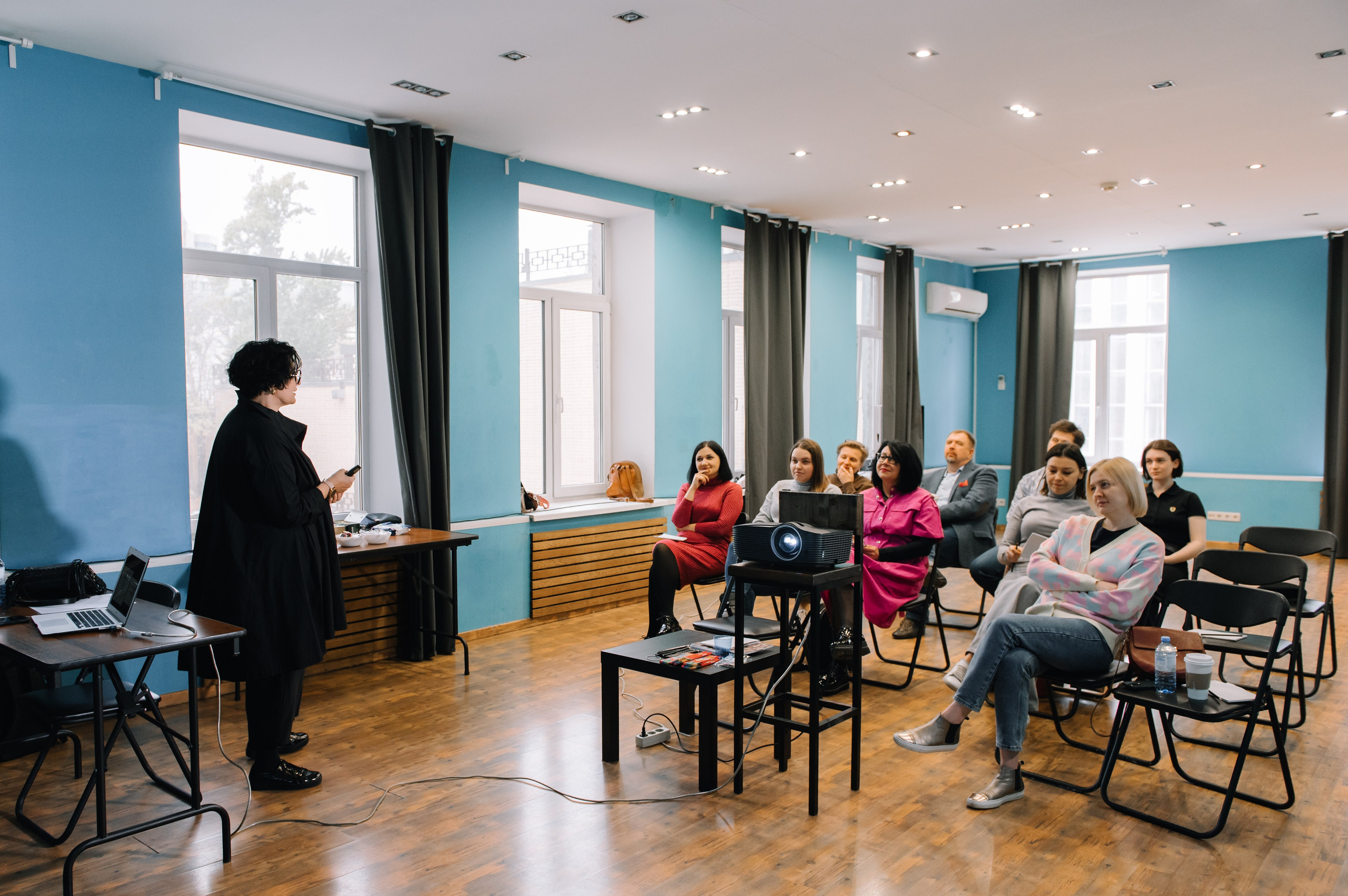 Репортаж с тренинга от стоматологической клиники. Семейный и свадебный фотограф в Москве Татьяна Николаева